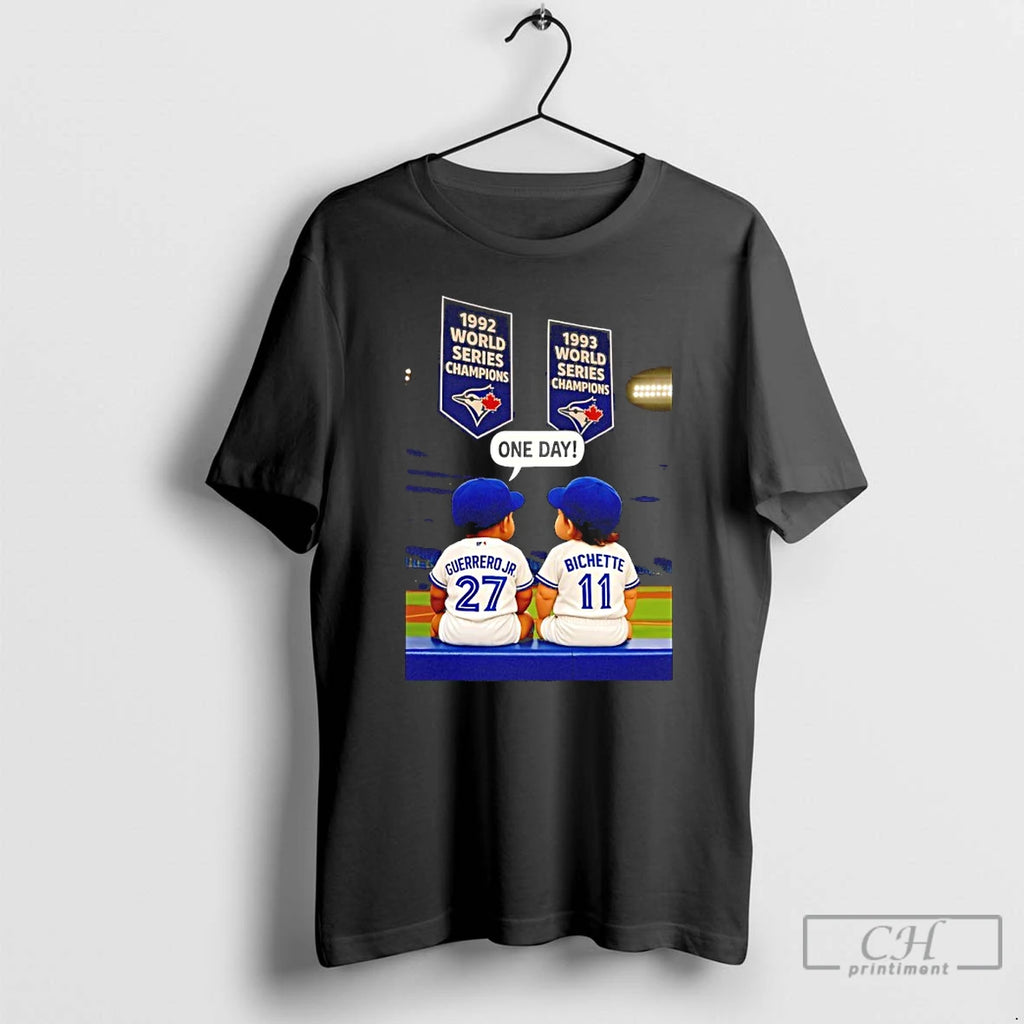 Premium Toronto Guerrero Jr And Bichette 1992 1993 World Series Champions T Shirts Hoodie, Sweatshirt | InkNestWear.com