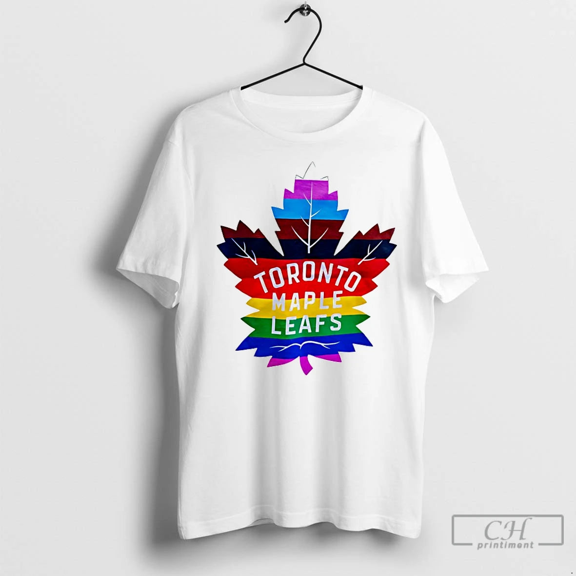 Premium Toronto Maple Leafs Rainbow Pride Logo T-Shirts, Hoodie, Sweatshirt | InkNestWear.com