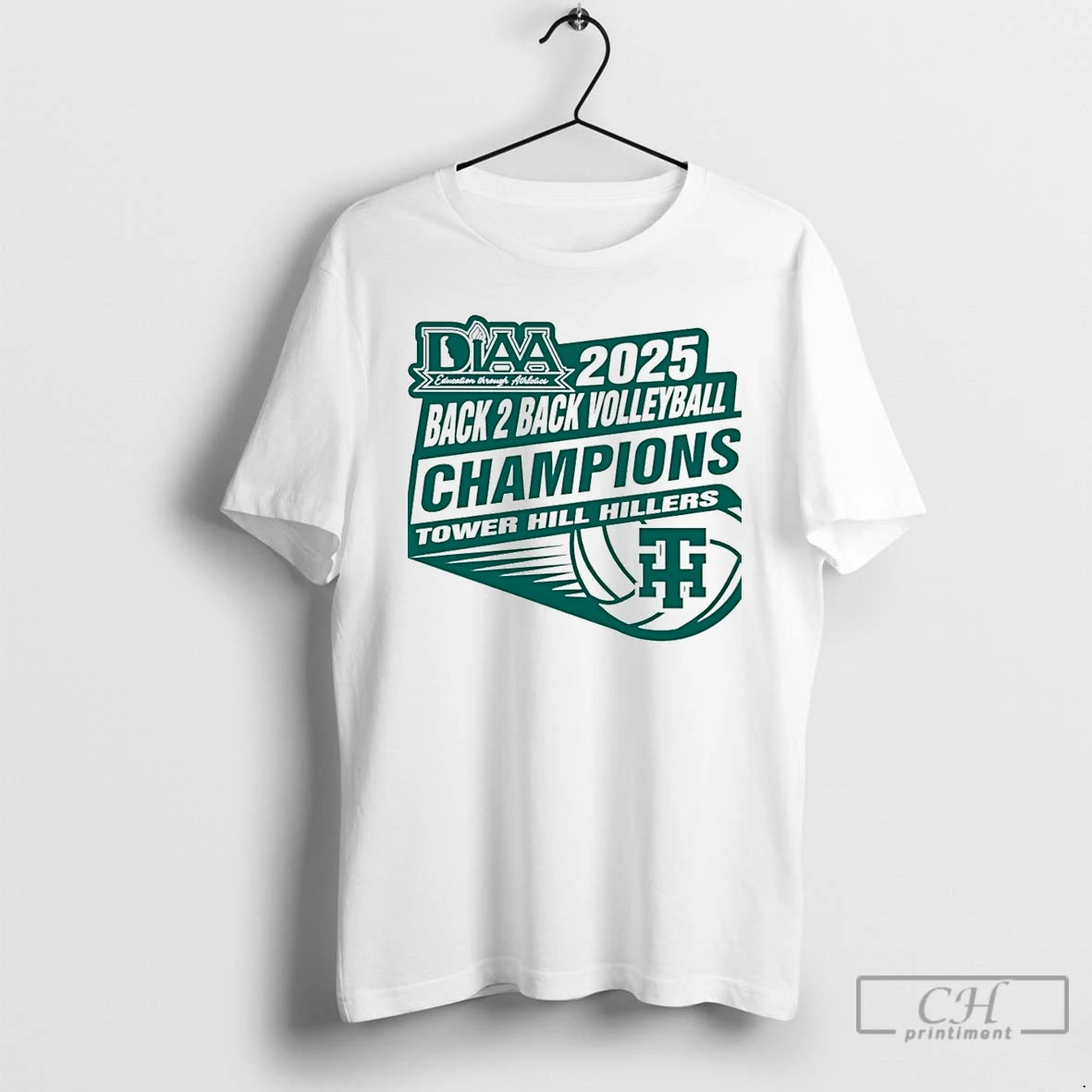 Premium Tower Hill Hillers Diaa Back To Back 2025 Volleyball Back 2 Back Champions Christmas T-Shirts, Hoodie, Sweatshirt