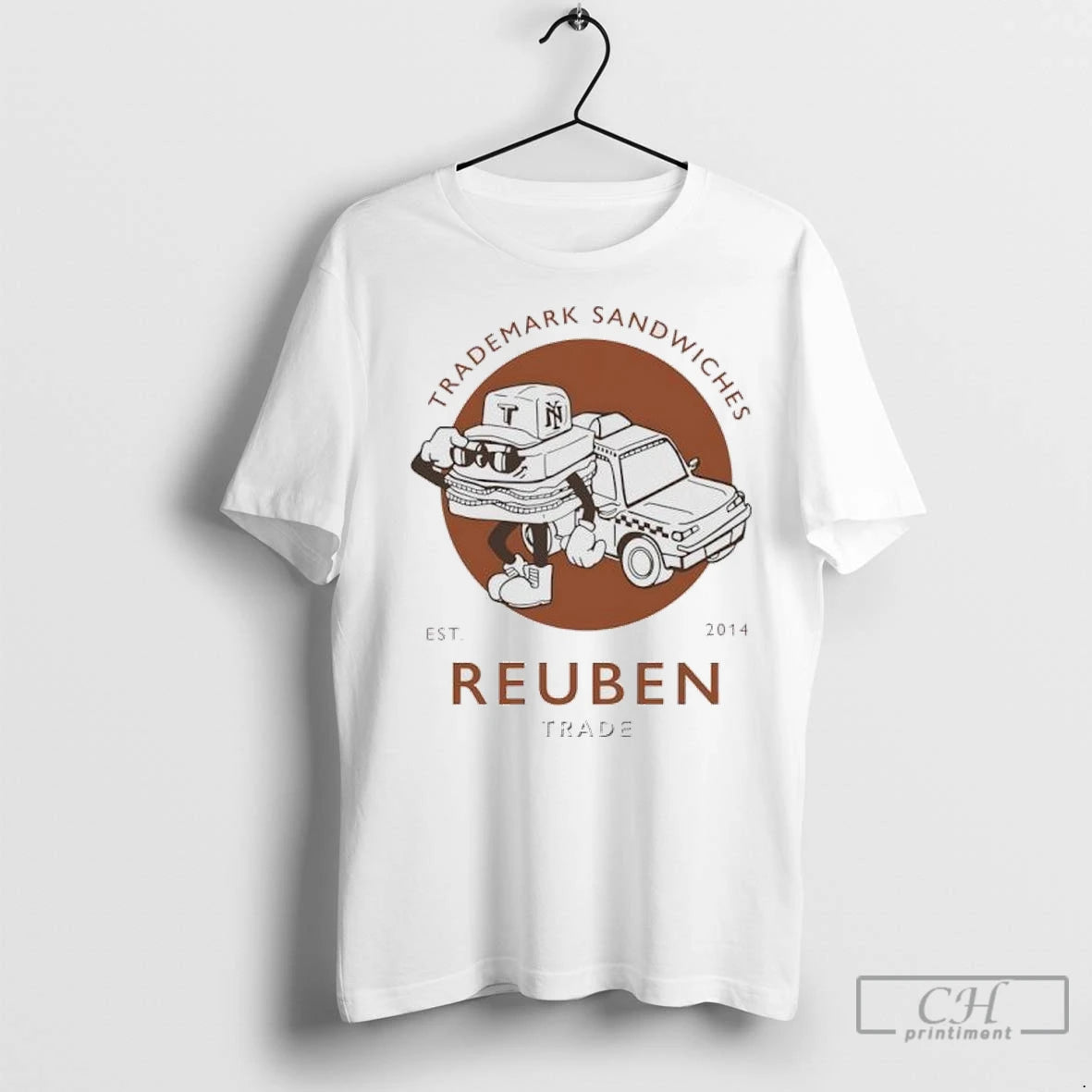 Premium Trademark Sandwich Reuben Est 2014 T-Shirts, Hoodie, Sweatshirt | InkNestWear.com