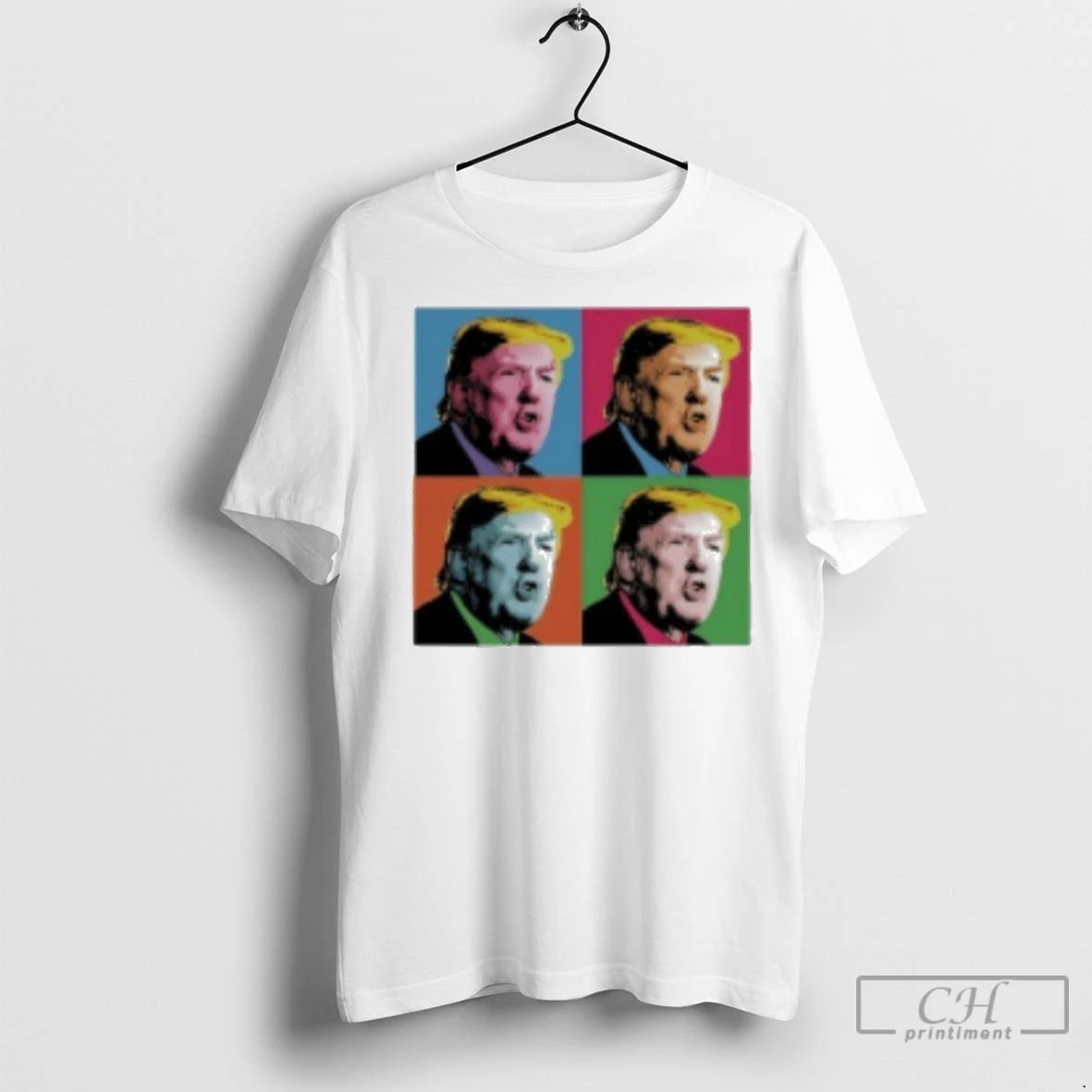 Premium Transfer Trump Pop Art Lets Go Brandon Fjb T-Shirts, Hoodie, Sweatshirt | InkNestWear.com