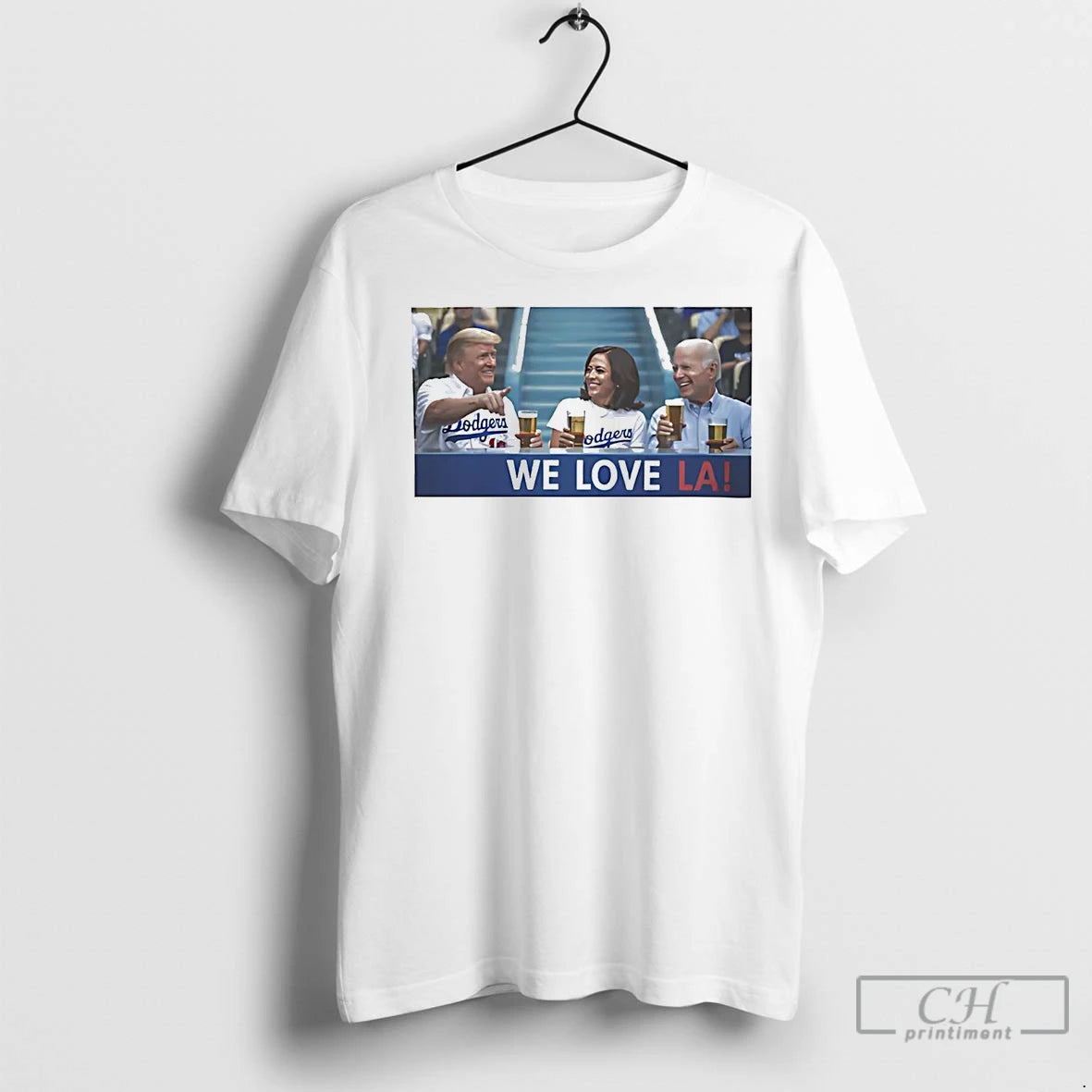 Trump Biden Kamala We Love La Dodgers T-Shirts, Hoodie, Sweatshirt