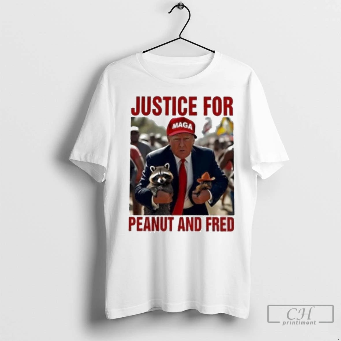 Premium Trump Peanut The Squirrel Justice For Peanut Maga Peanut Trump Dont Tread On Me T-Shirts, Hoodie, Sweatshirt