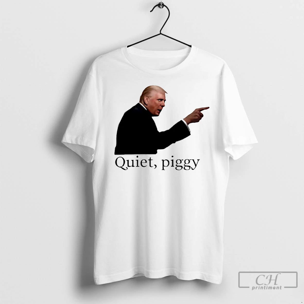Premium Trump Quiet Piggy Meme T-Shirts, Hoodie, Sweatshirt | InkNestWear.com