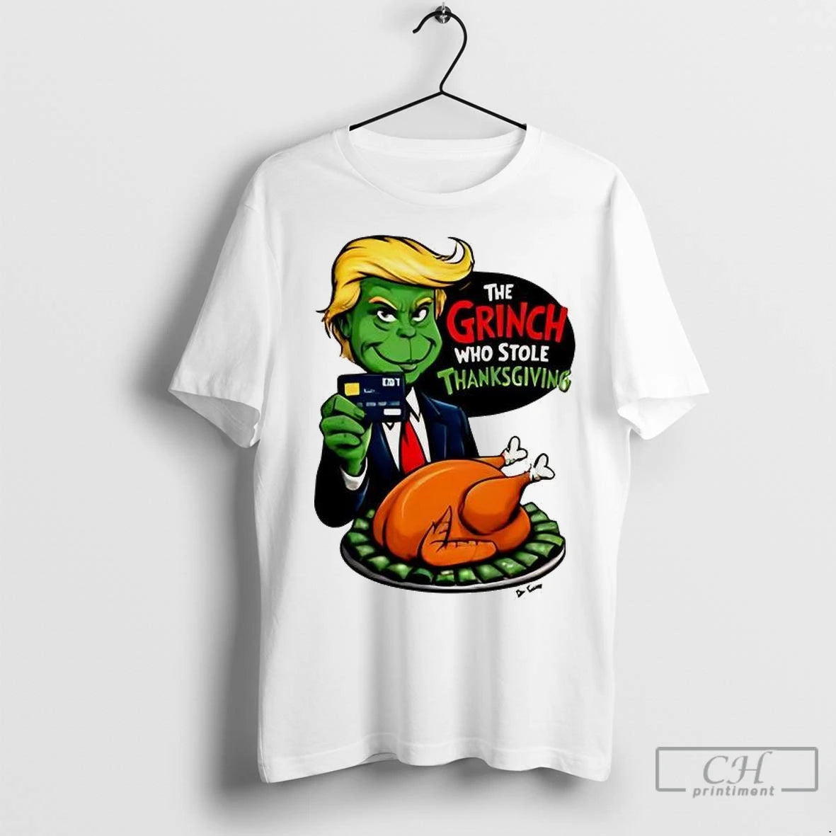 Premium Trump The Grinch Who Stole Thanksgiving T-Shirts, Hoodie, Sweatshirt | InkNestWear.com