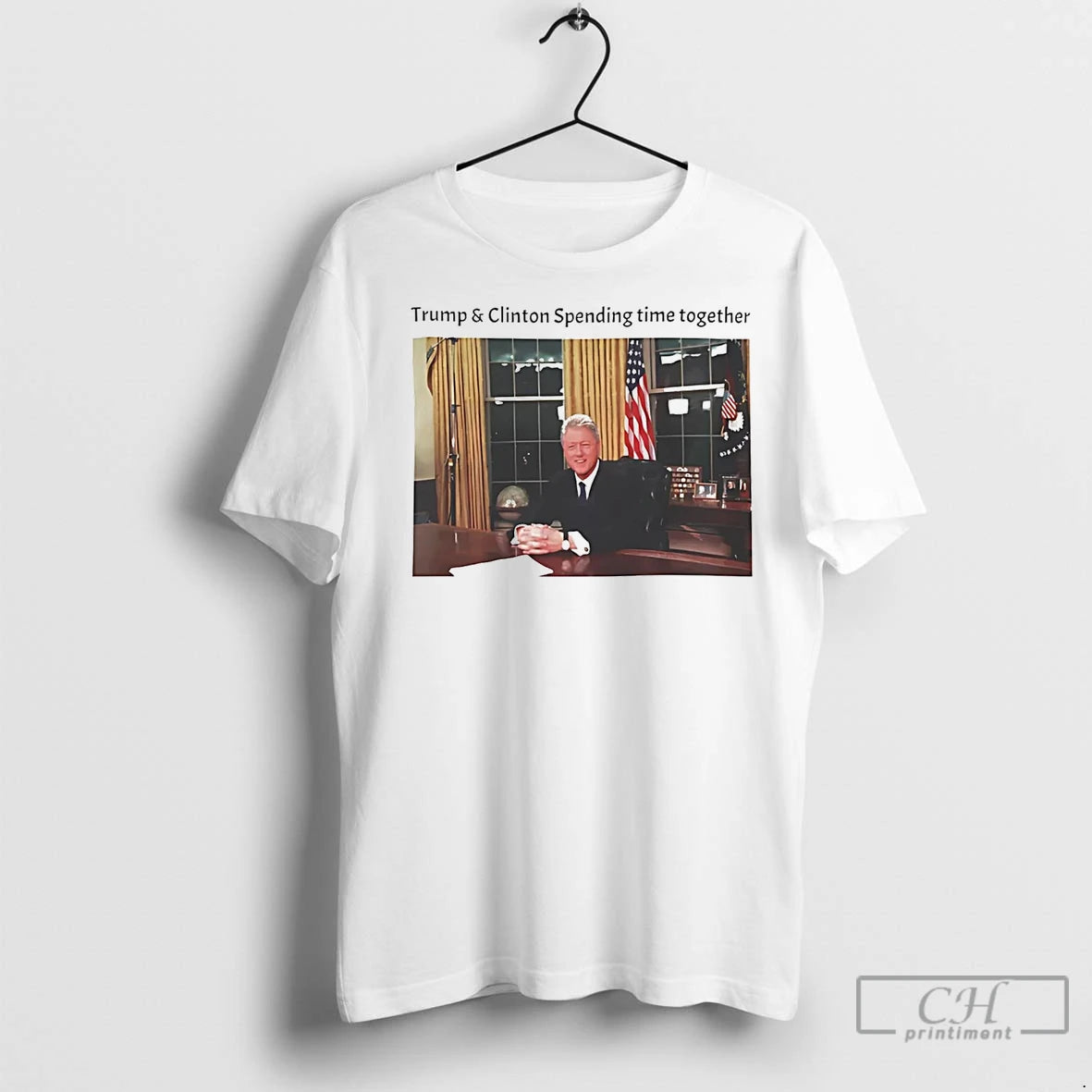 Premium Trump And Clinton Spending Time Together T-Shirts, Hoodie, Sweatshirt | InkNestWear.com