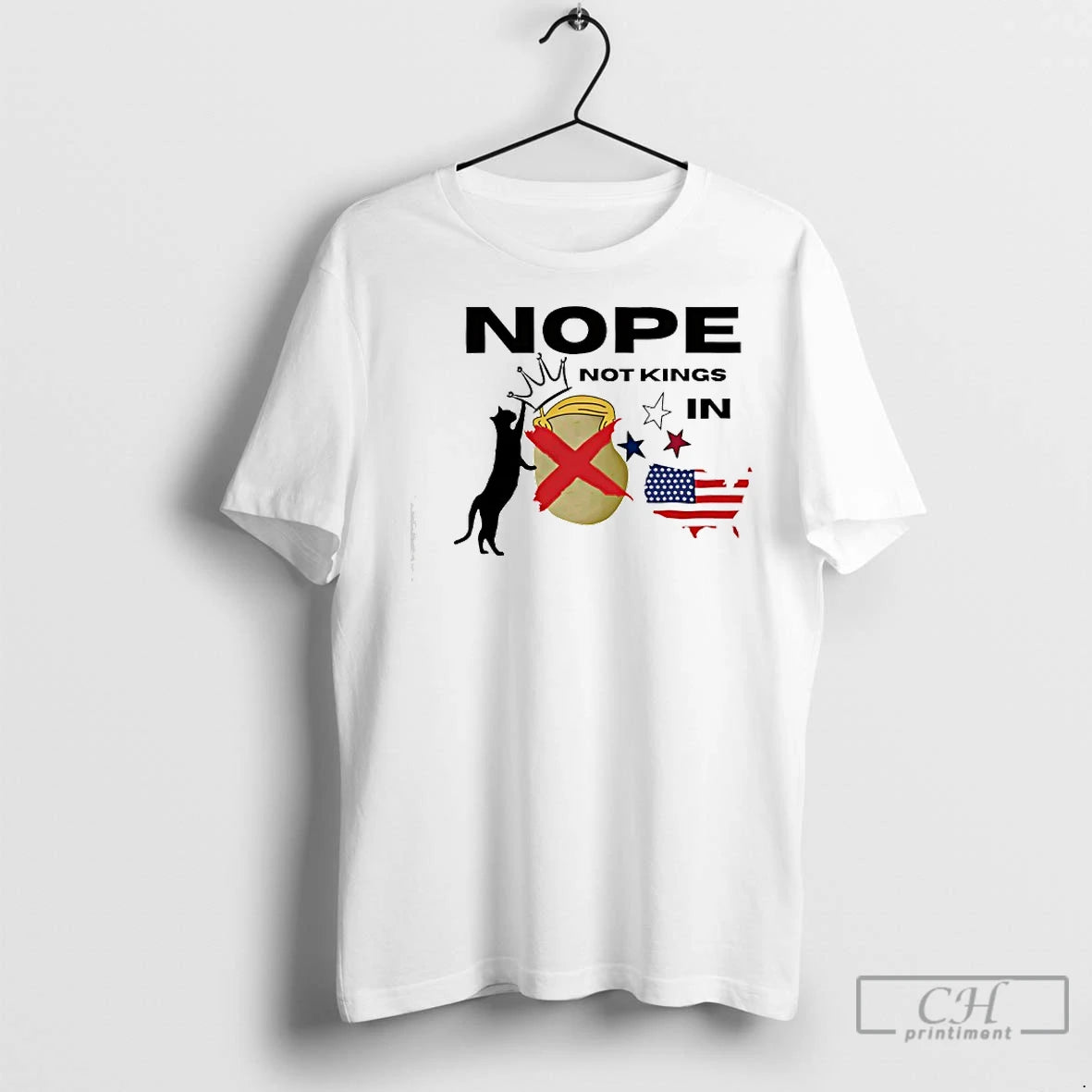 Premium Trump Nope Not Kings In Usa T-Shirts, Hoodie, Sweatshirt | InkNestWear.com