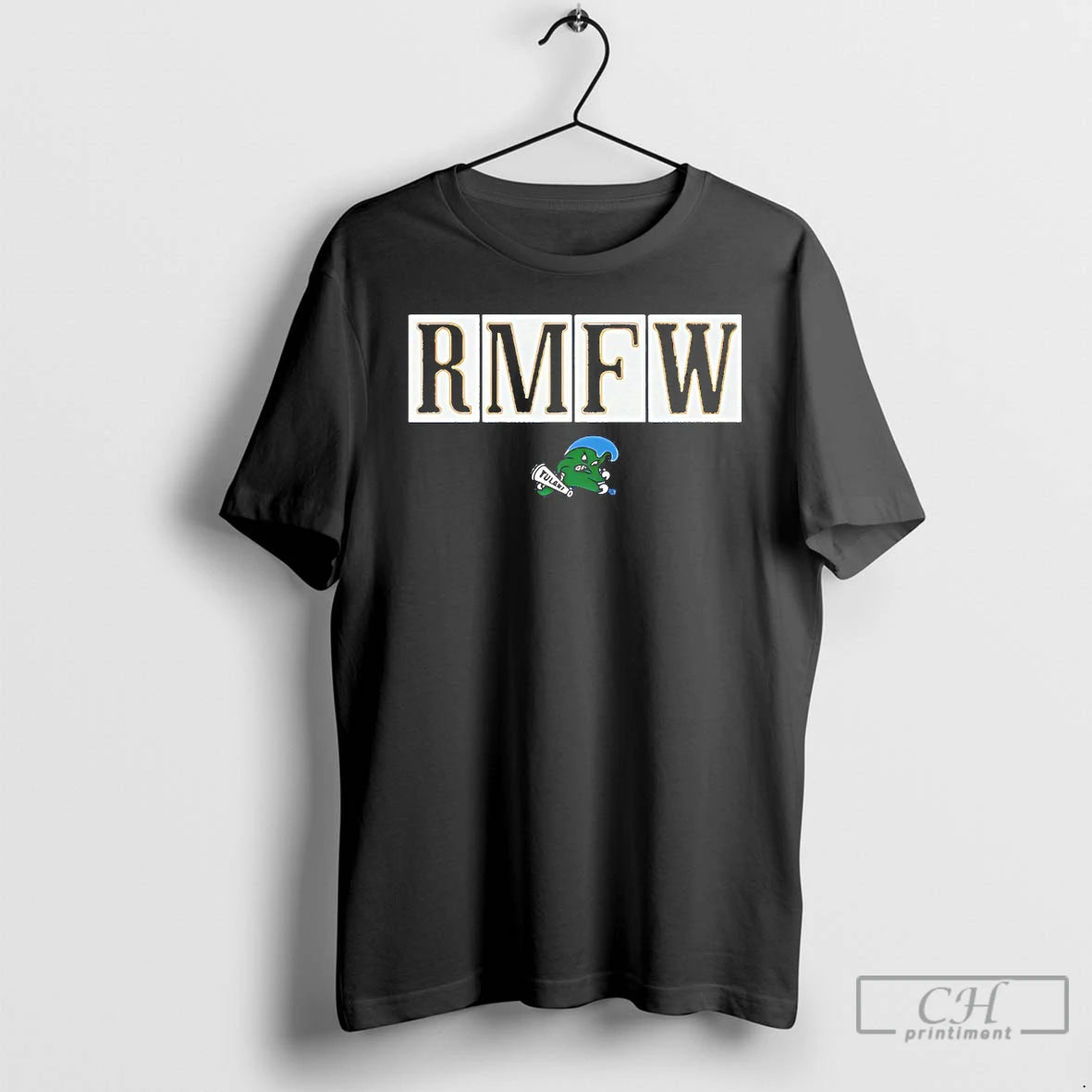 Premium Tulane Green Wave Rmfw Logo T Shirts Hoodie, Sweatshirt | InkNestWear.com