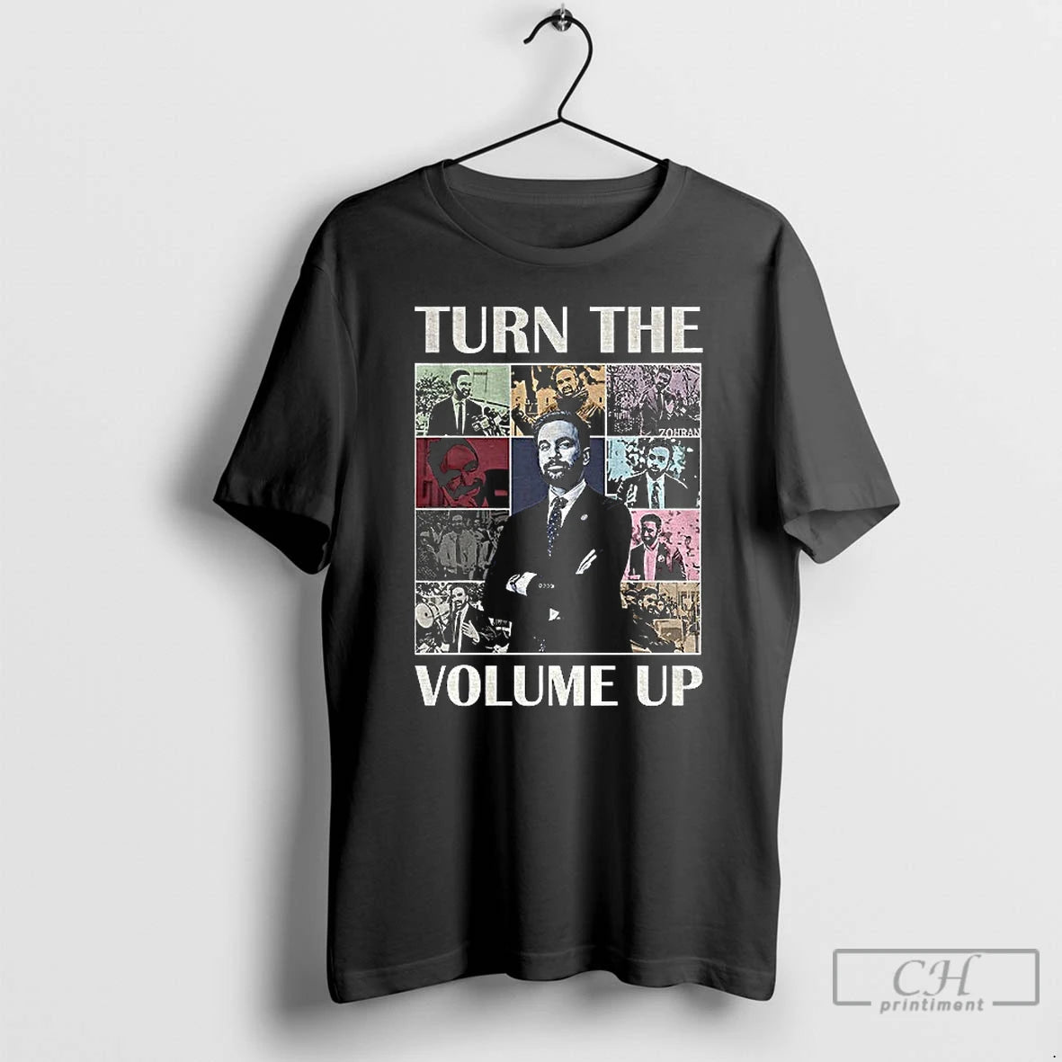 Premium Turn The Volume Up Zohran Mamdani New York Mayor 2026 Era Tour T Shirts Hoodie, Sweatshirt | InkNestWear.com
