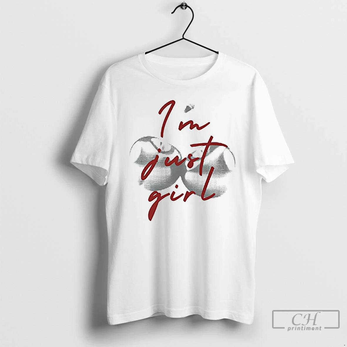 Premium Twin Cherry Im Just A Girl T Shirts Hoodie, Sweatshirt | InkNestWear.com