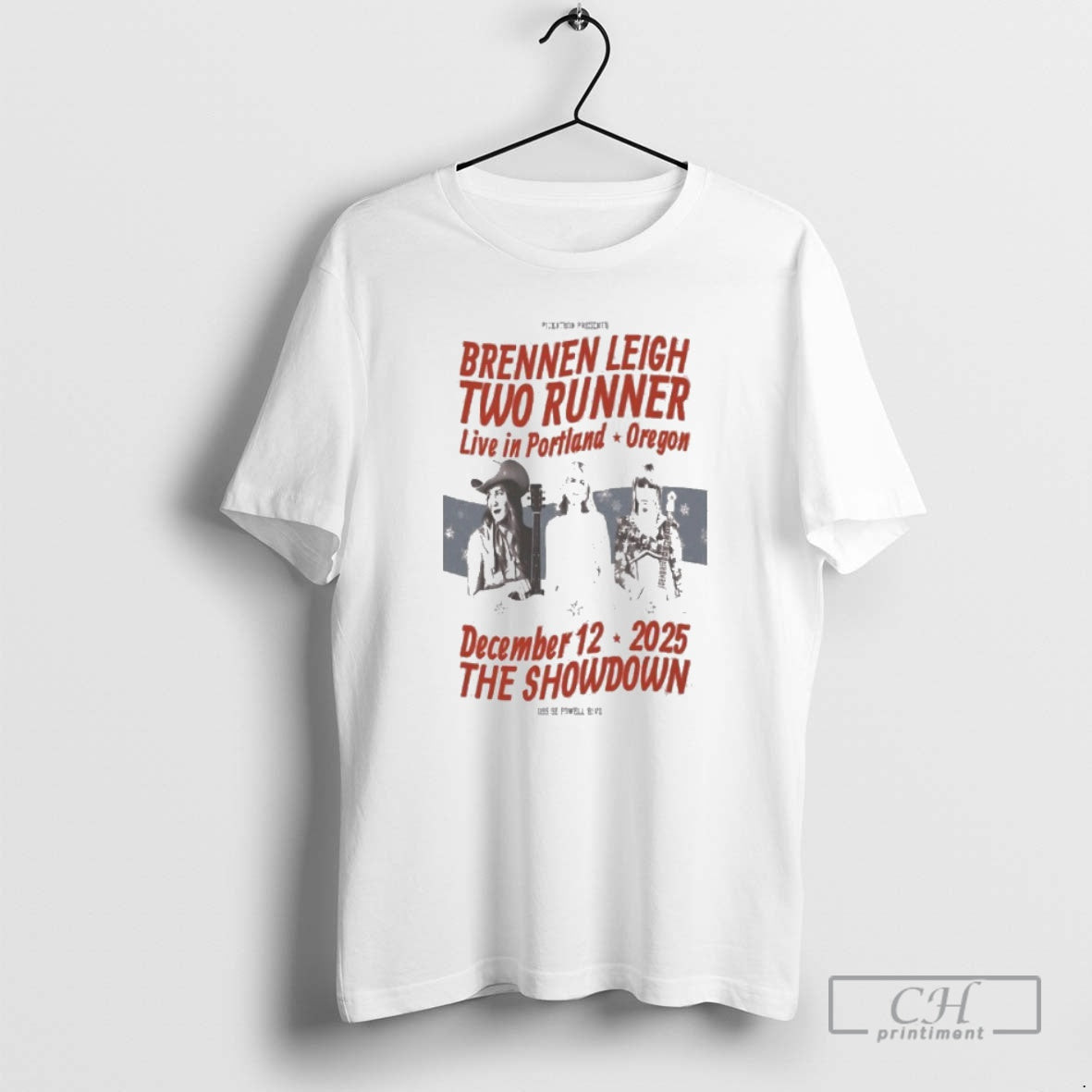 Premium Two Runner And Brennen Leigh Dec 12 2025 The Showdown Portland Or Christmas T-Shirts, Hoodie, Sweatshirt