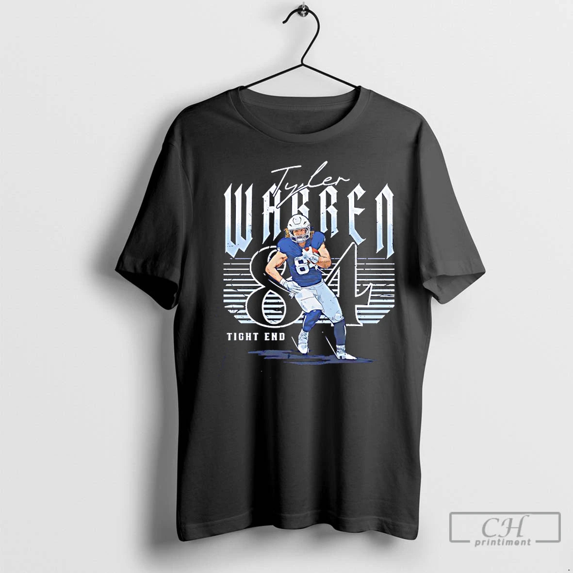Premium Tyler Warren 84 Indianapolis Colts Player Name Number Signature T-Shirts, Hoodie, Sweatshirt | InkNestWear.com