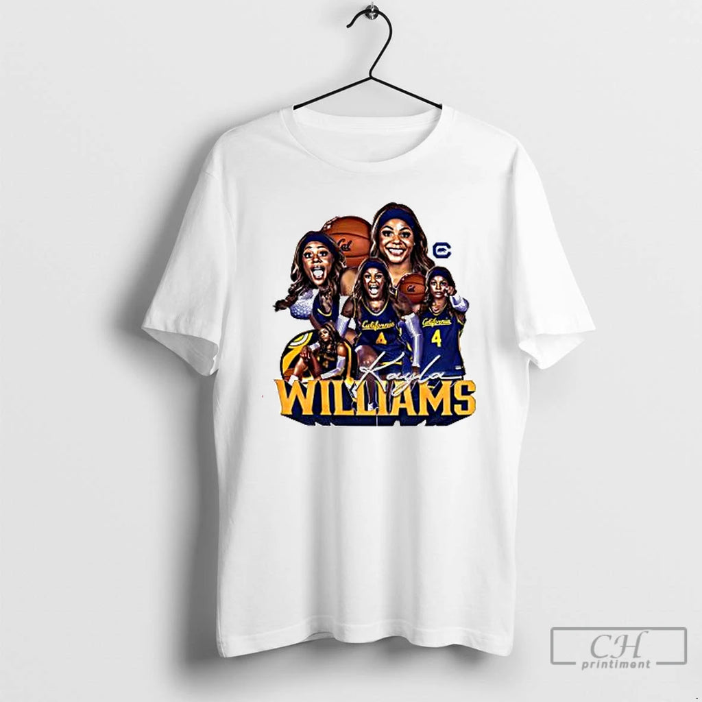 Premium Uc Berkeley Kayla Williams Ncaa Womens Basketball Graphic T Shirts Hoodie, Sweatshirt | InkNestWear.com
