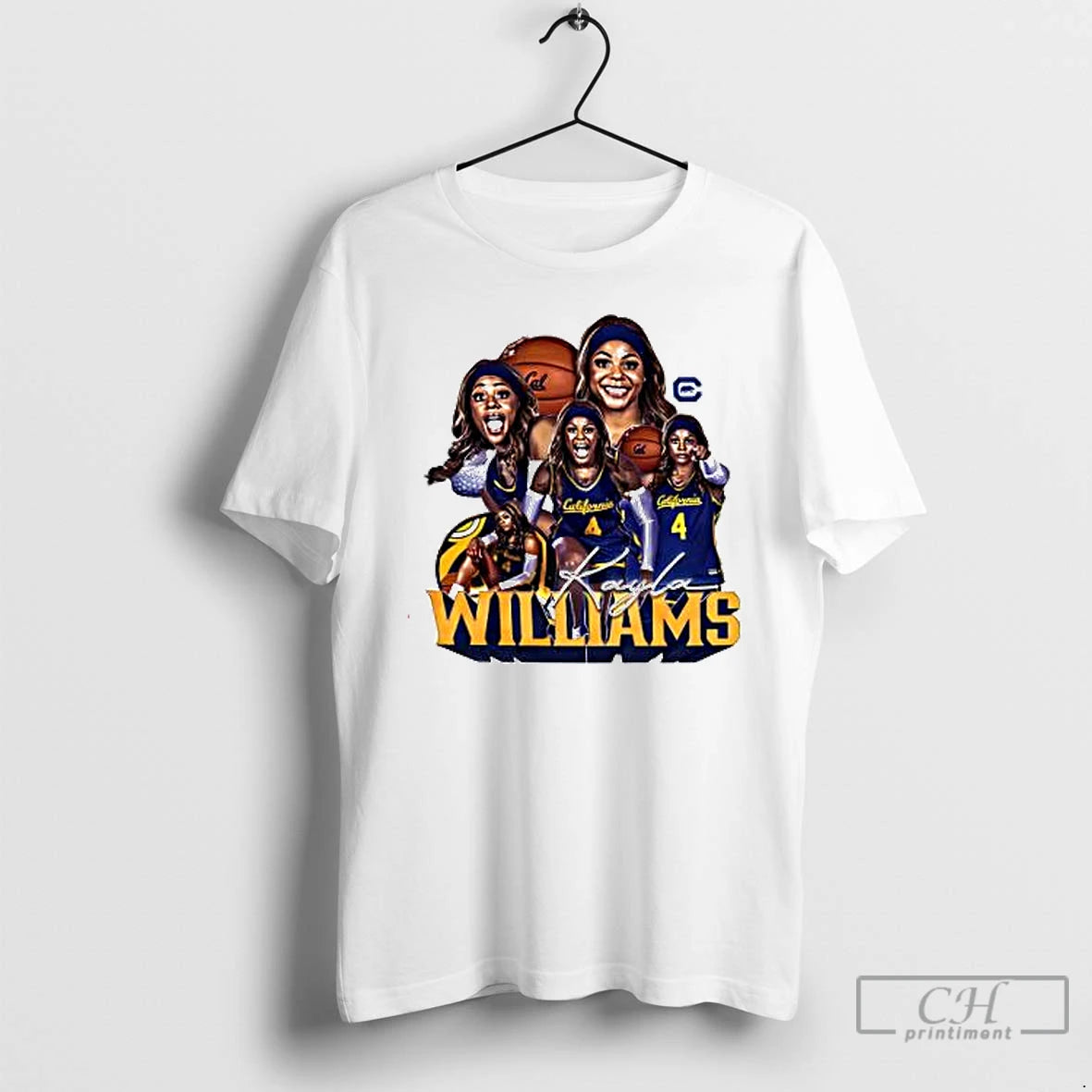 Premium Uc Berkeley Kayla Williams Ncaa Womens Basketball Graphic T Shirts Hoodie, Sweatshirt | InkNestWear.com