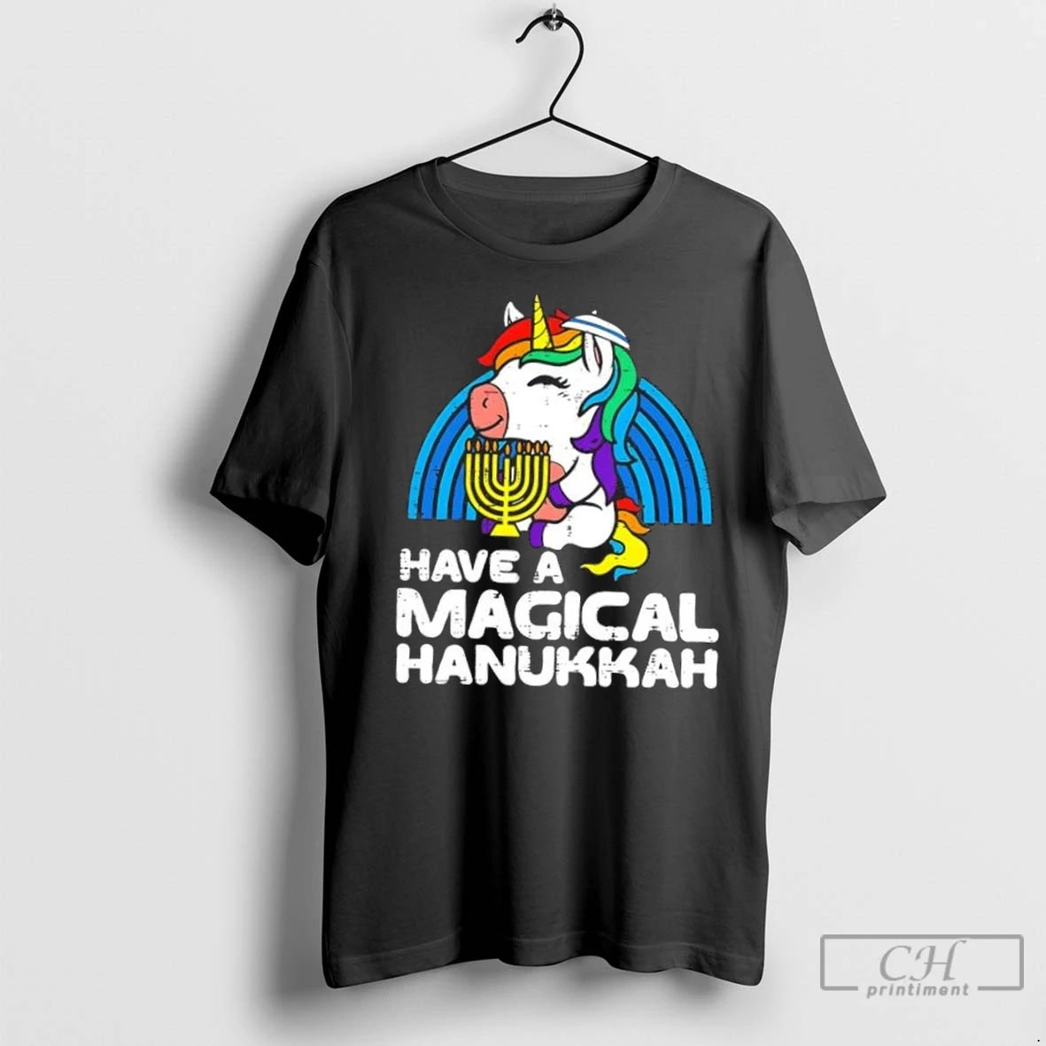 Premium Unicorn Have Magical Hanukkah Unicorn Chanukah T-Shirts, Hoodie, Sweatshirt | InkNestWear.com
