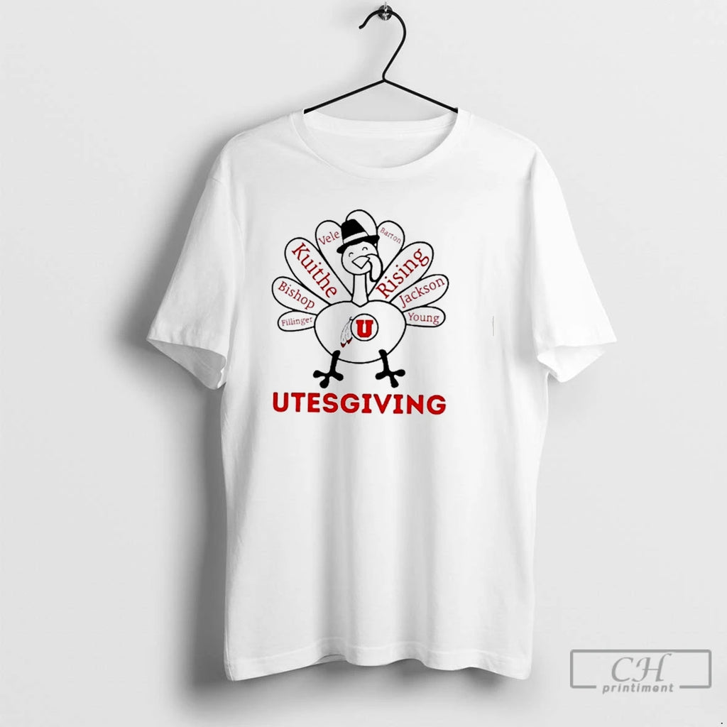 Premium Utesgiving Utah Utes X Thanksgiving T Shirts Hoodie, Sweatshirt | InkNestWear.com