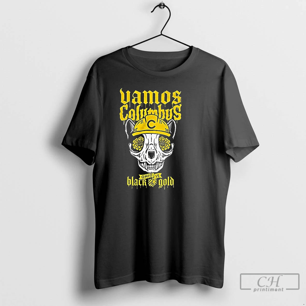 Vamoss Columbus Ohio Is Black Gold T-Shirts, Hoodie, Sweatshirt