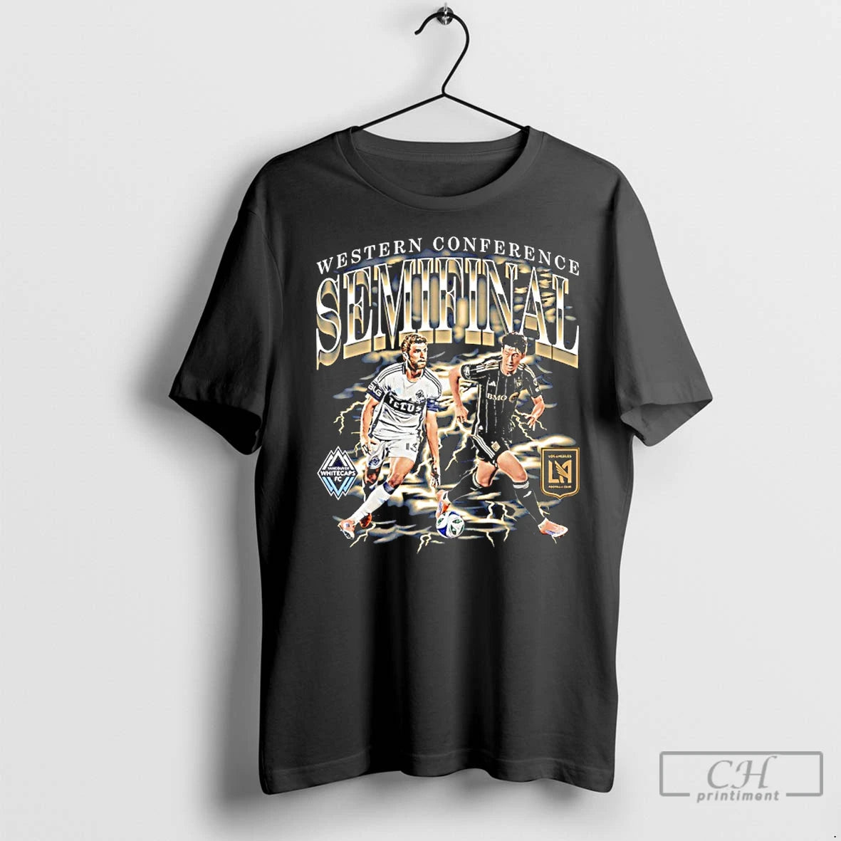 Premium Vancouver Whitecaps Fc Vs Lafc 2025 Mls Western Conference Semifinal Matchup T-Shirts, Hoodie, Sweatshirt