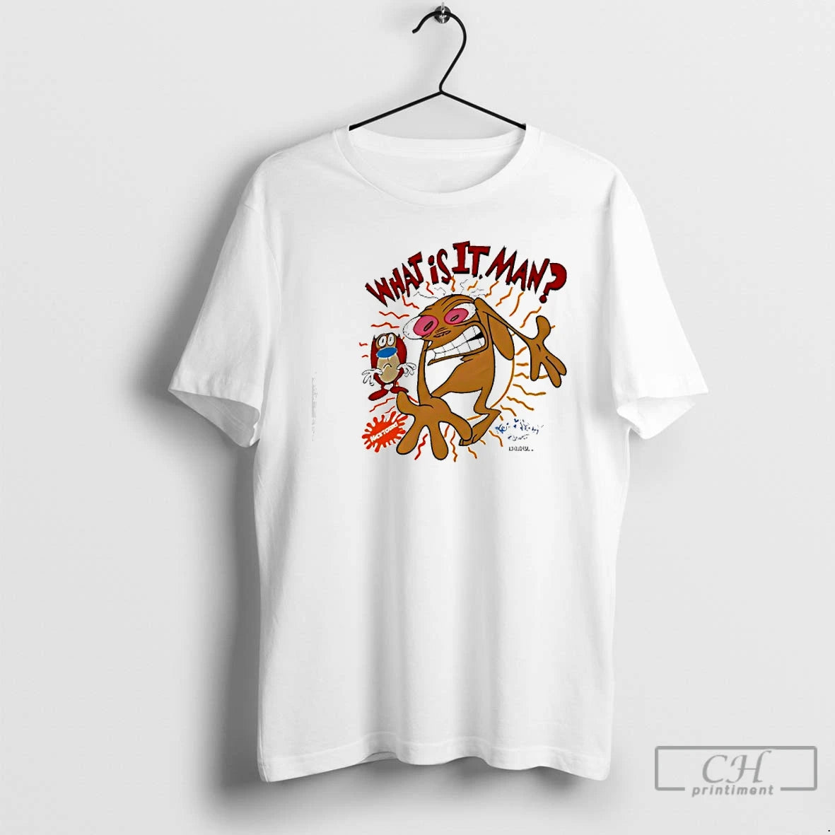 Premium Vintage The Ren And Stimpy Show Nicktoons T Shirts Hoodie, Sweatshirt | InkNestWear.com