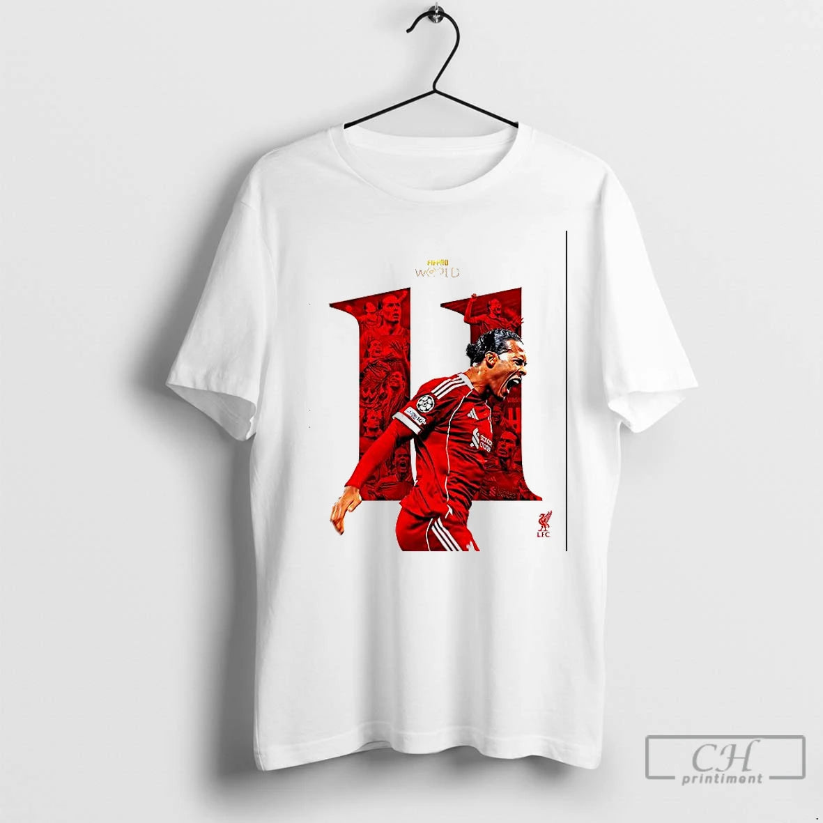 Premium Virgil Van Dijk Liverpool Fifpro World 11 T-Shirts, Hoodie, Sweatshirt | InkNestWear.com