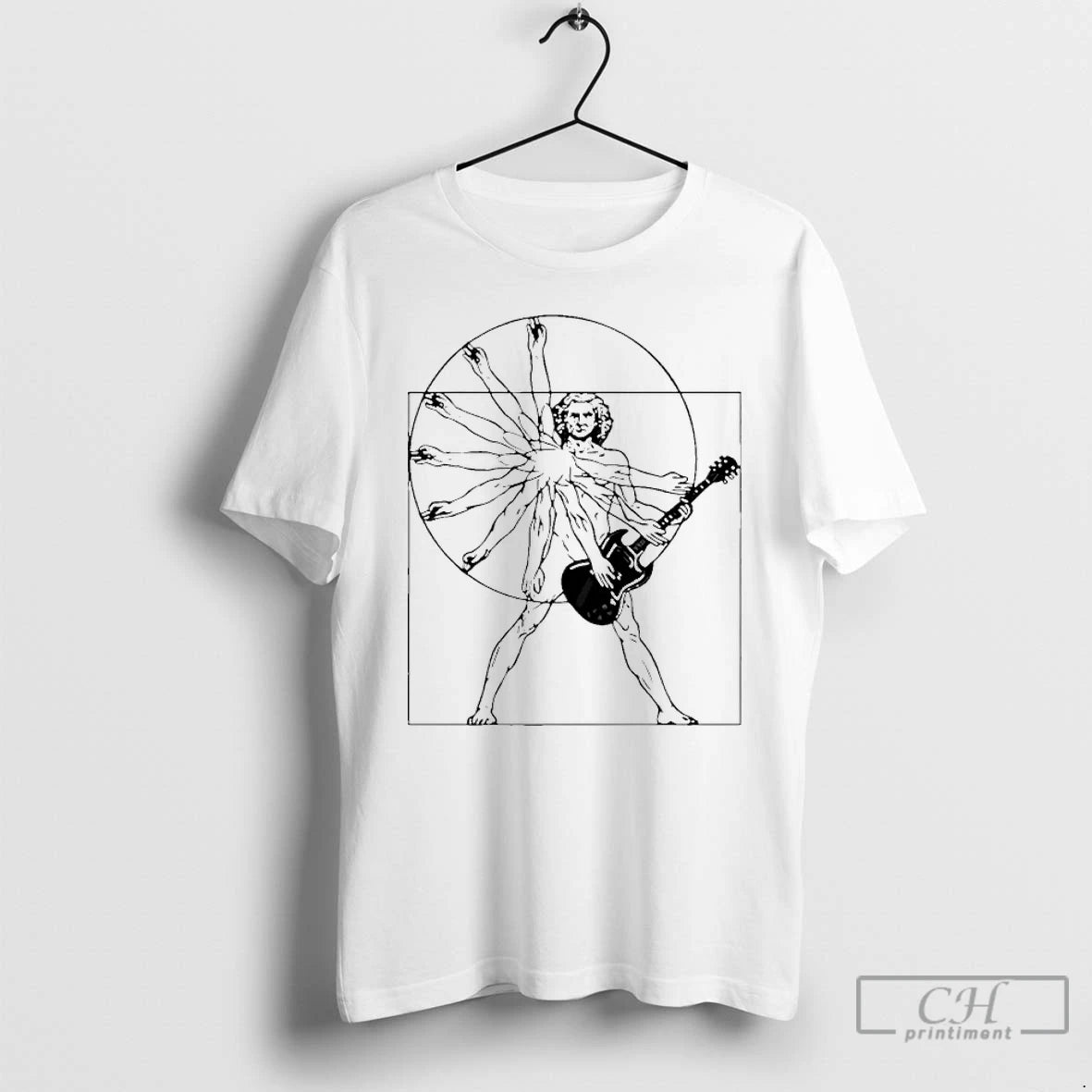 Premium Vitruvian Rockstar Vintage T Shirts Hoodie, Sweatshirt | InkNestWear.com