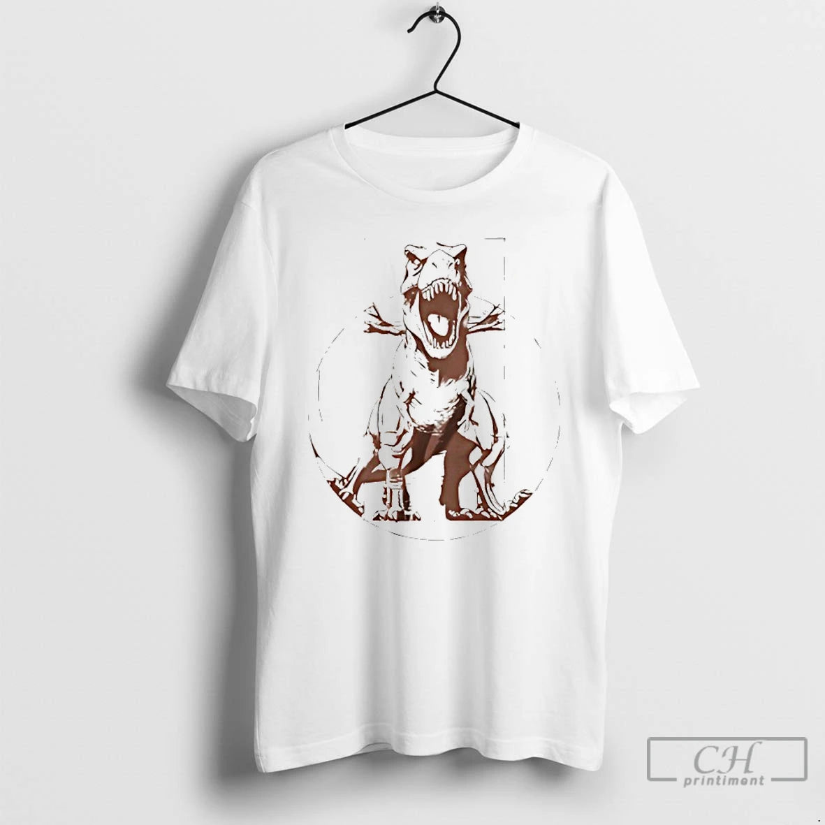 Premium Vitruvian T Rex Vintage T Shirts Hoodie, Sweatshirt | InkNestWear.com