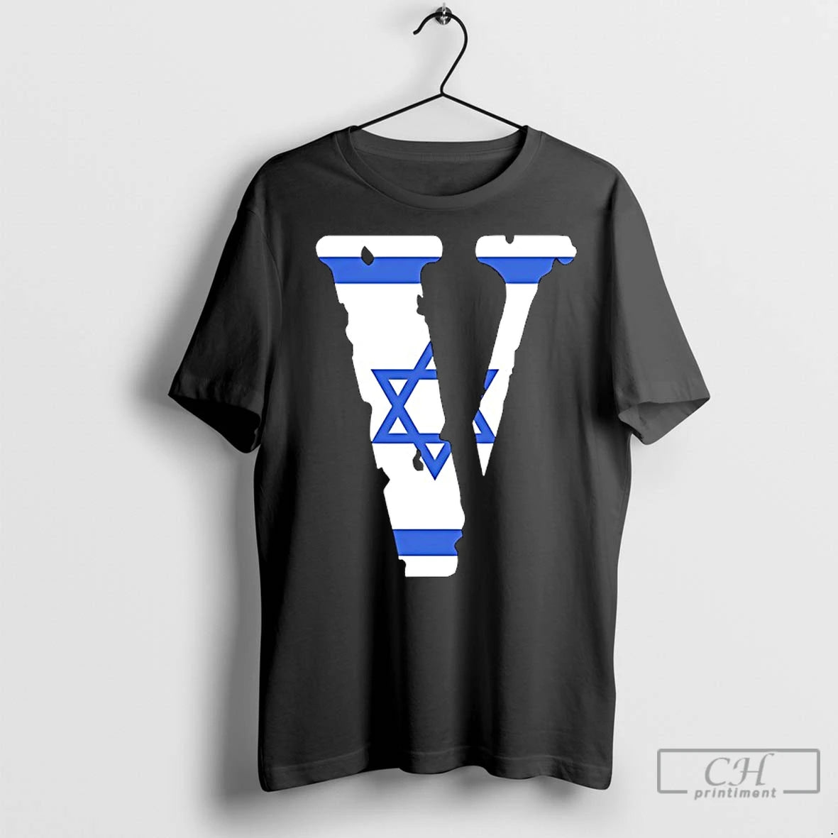Premium Vlone Friends Isarel Flag T-Shirts, Hoodie, Sweatshirt | InkNestWear.com