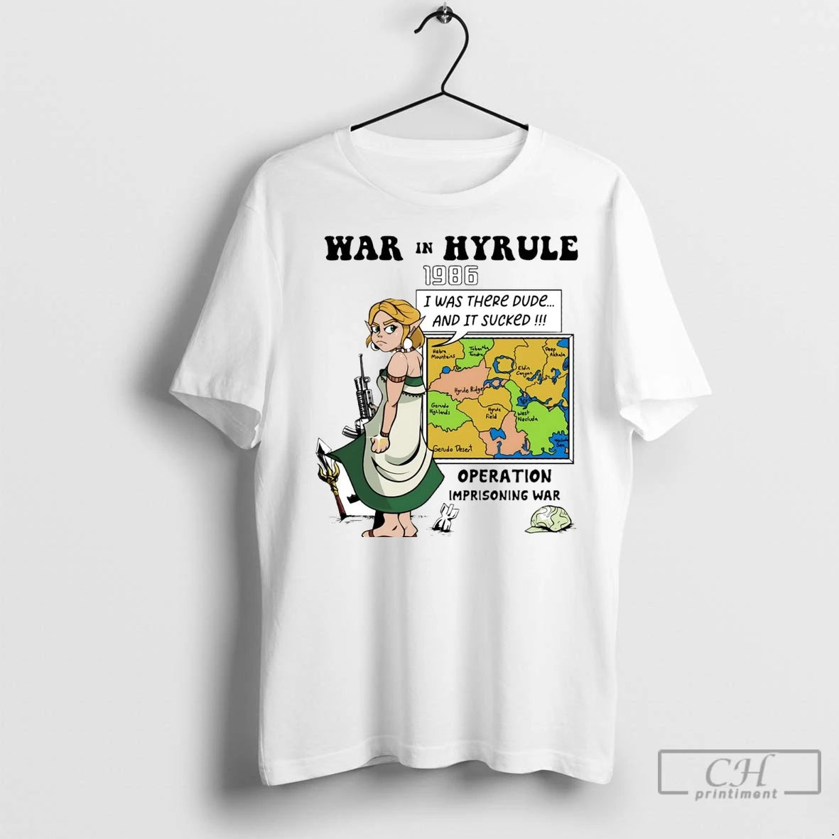 Premium War In Hyrule 1986 I Was There Dude And It Sucked T-Shirts, Hoodie, Sweatshirt | InkNestWear.com