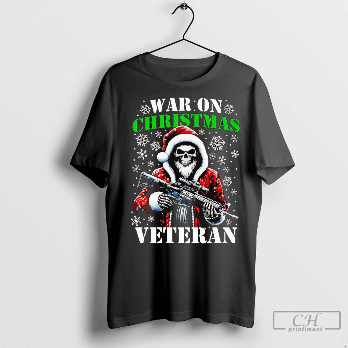 Premium War On Christmas Veteran T-Shirts, Hoodie, Sweatshirt | InkNestWear.com