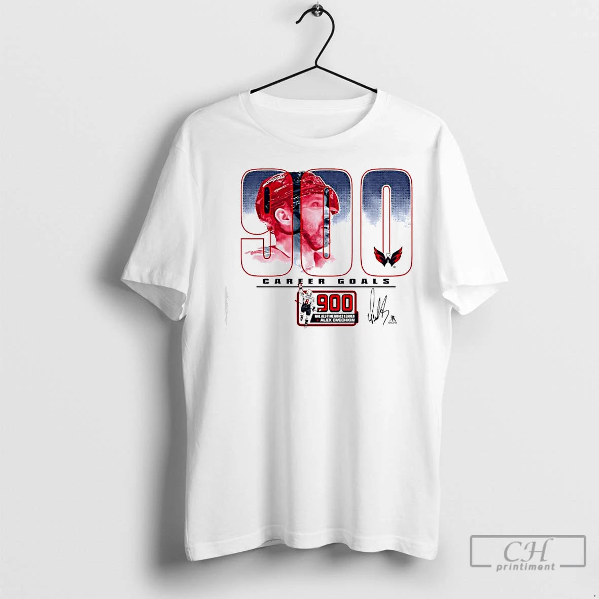 Premium Washington Capitals Alexander Ovechkin Red 900th Career Goal Signature T-Shirts, Hoodie, Sweatshirt | InkNestWear.com