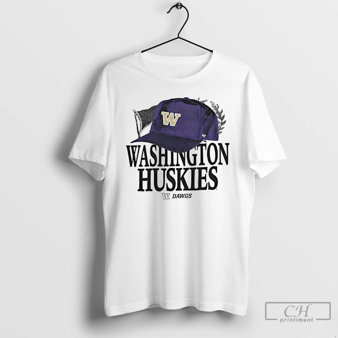 Premium Washington Huskies Dawgs Hat Vintage