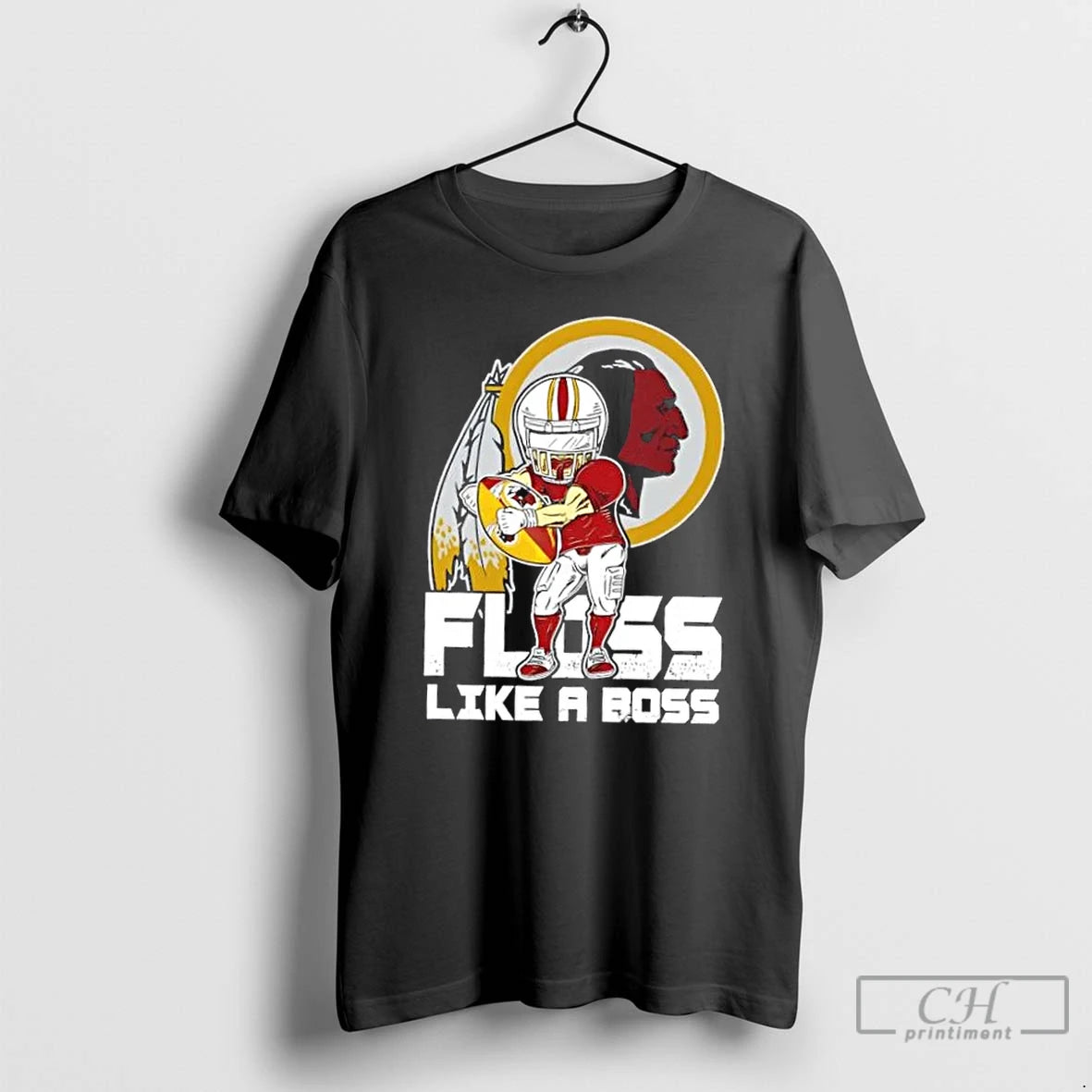 Premium Washington Redskins Floss Like A Boss T Shirts Hoodie, Sweatshirt | InkNestWear.com
