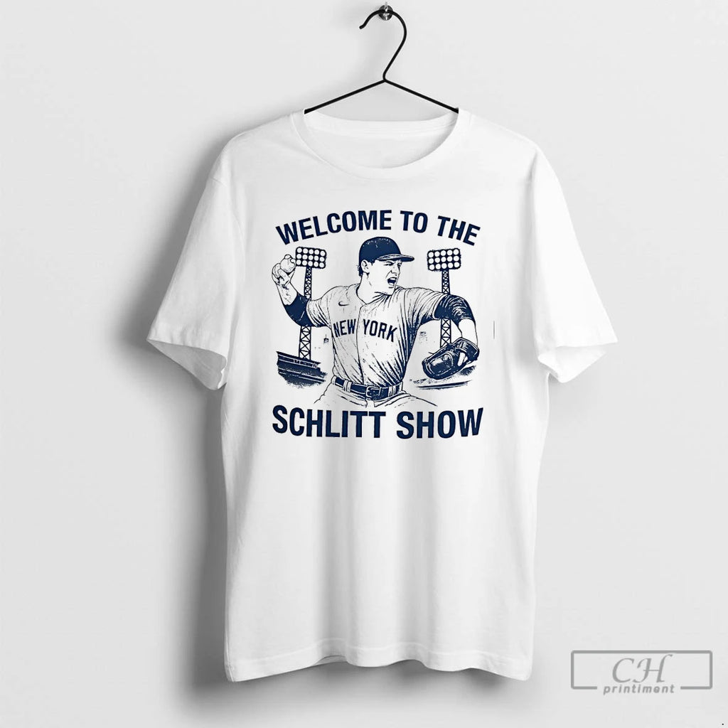Premium Welcome To The Schlitt Show Art T-Shirts, Hoodie, Sweatshirt | InkNestWear.com