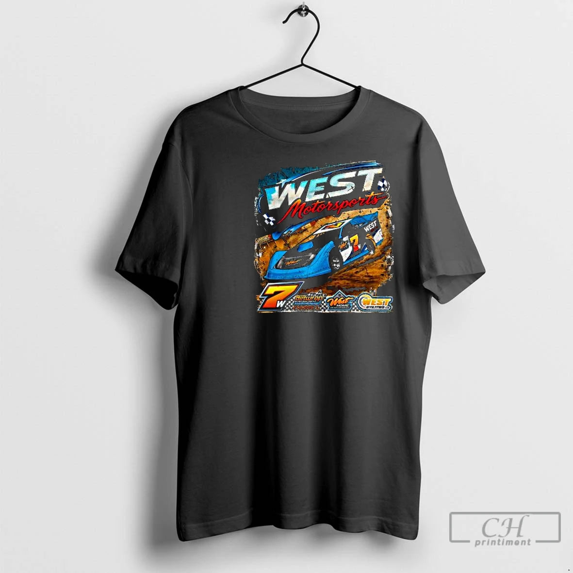Premium West Motorsports Mike West 2025 Circle Black T-Shirts, Hoodie, Sweatshirt | InkNestWear.com