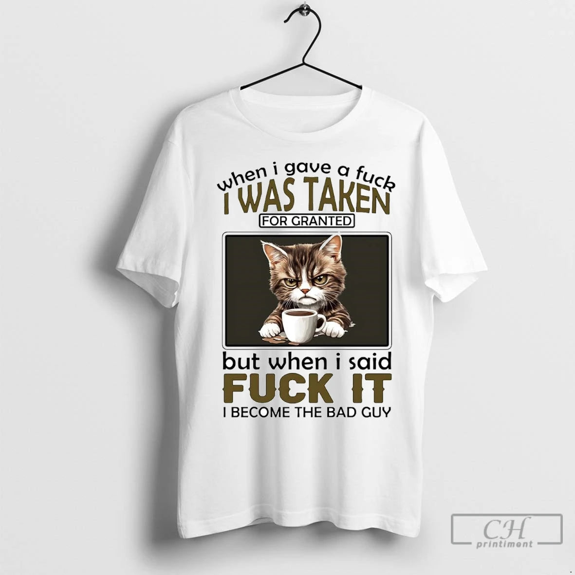 Premium When I Gave A Fuck Was Taken For Granted When Said Fuck It T-Shirts, Hoodie, Sweatshirt | InkNestWear.com