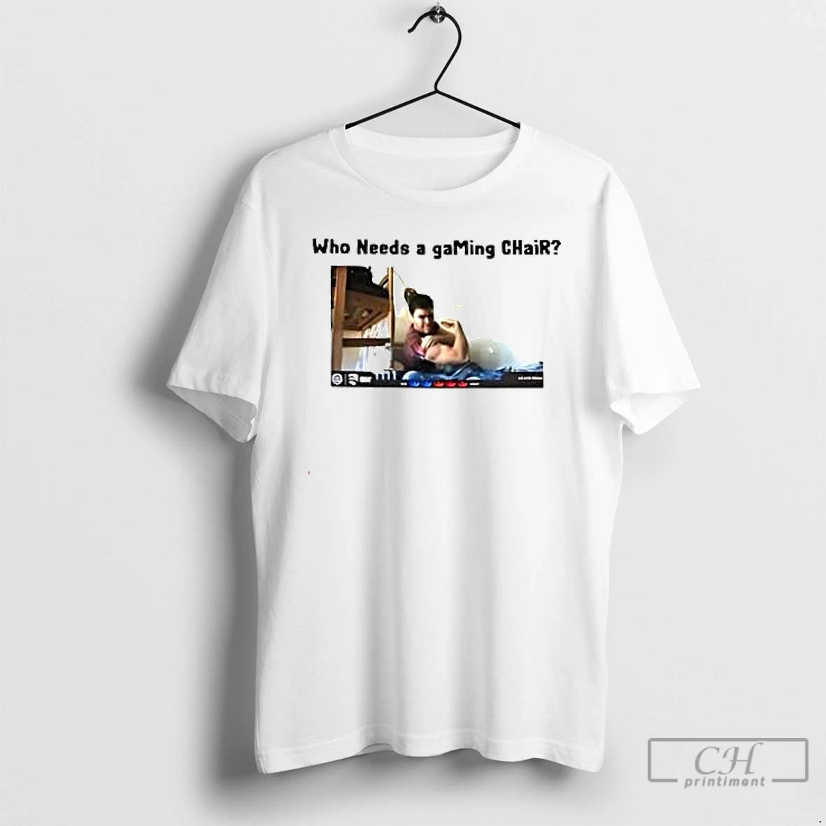 Premium Who Needs A Gaming Chair Photo T Shirts Hoodie, Sweatshirt | InkNestWear.com