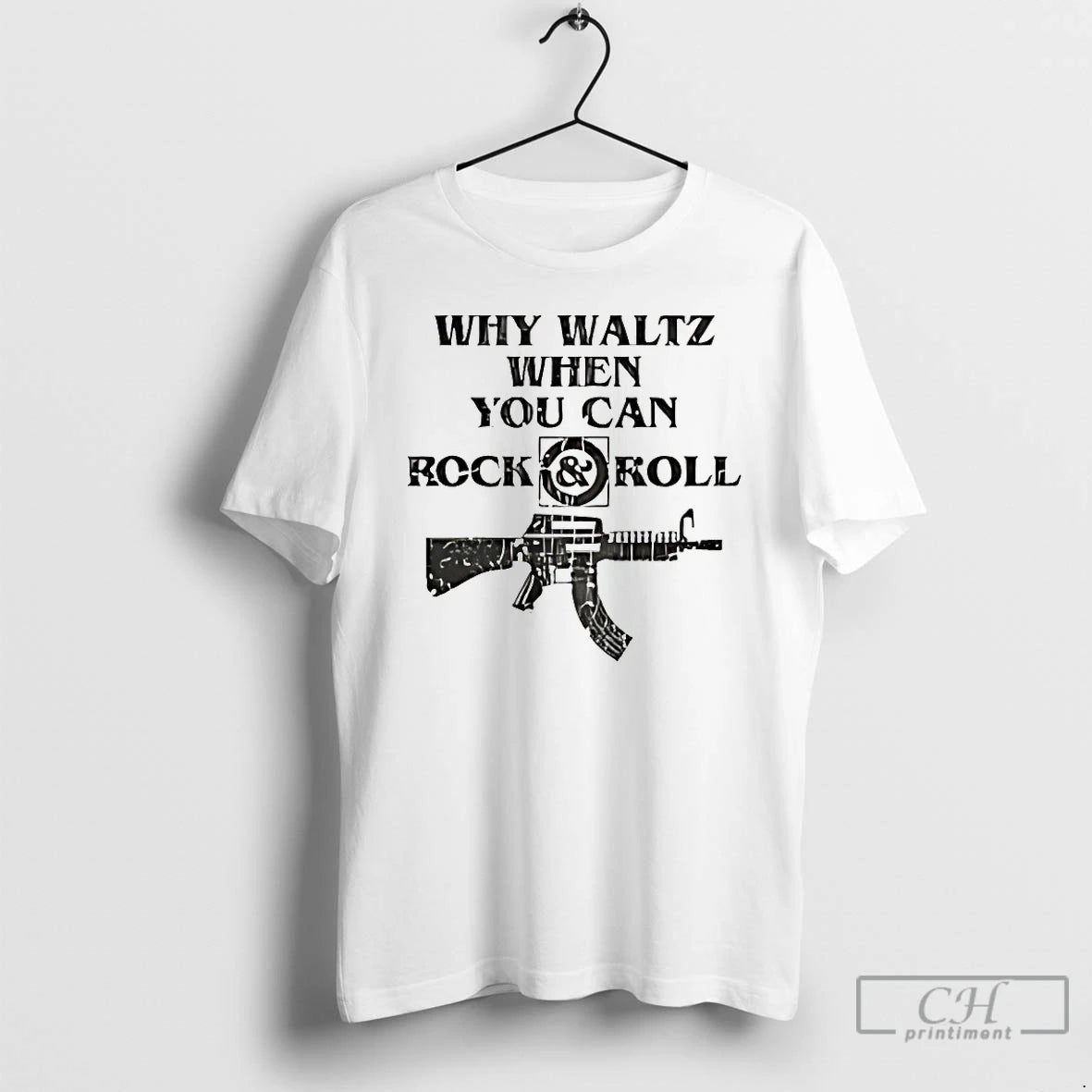 Premium Why Waltz When You Can Rock Roll T-Shirts, Hoodie, Sweatshirt | InkNestWear.com