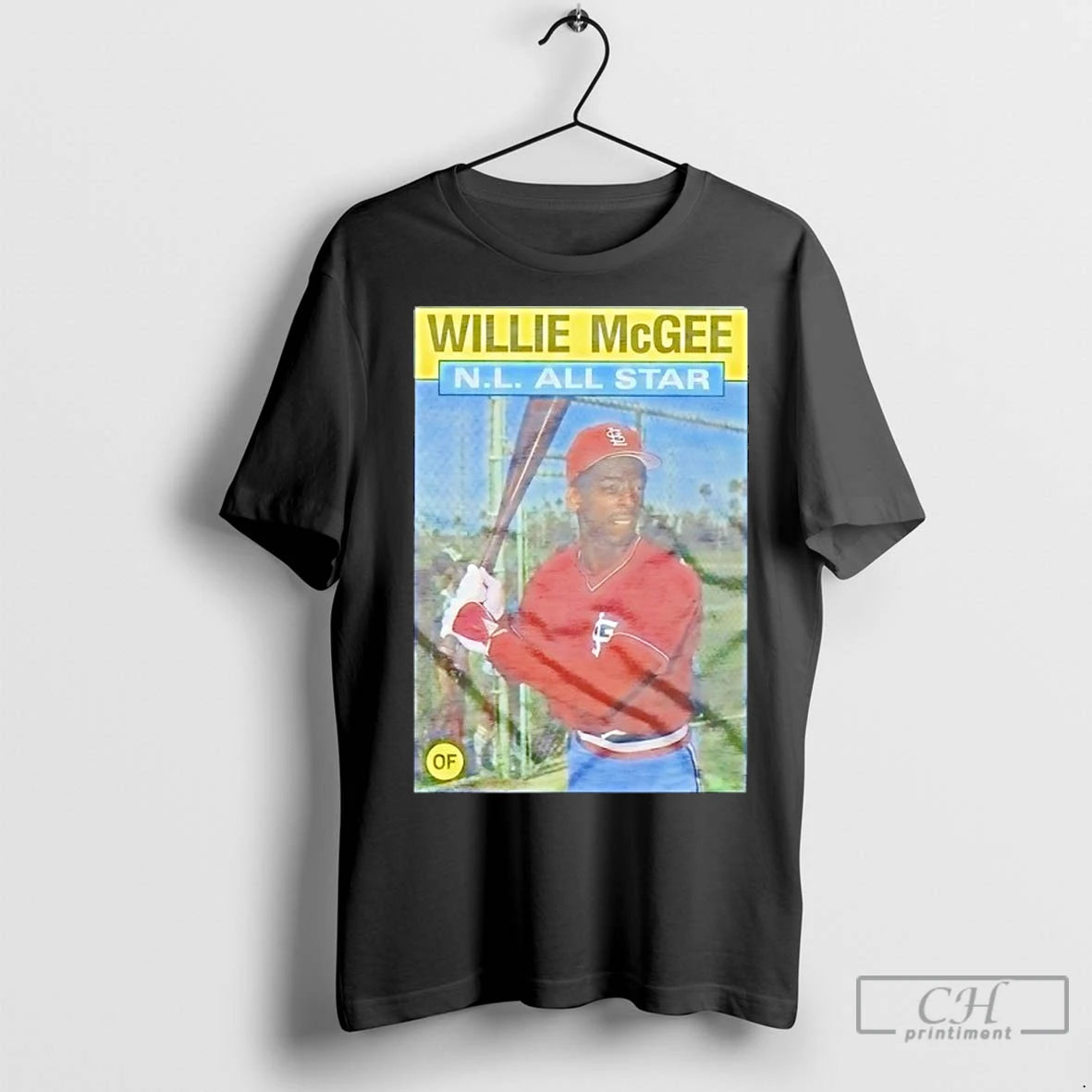 Premium Willie Mcgee St Louis Cardinals 1986 Topps Baseball T-Shirts, Hoodie, Sweatshirt | InkNestWear.com