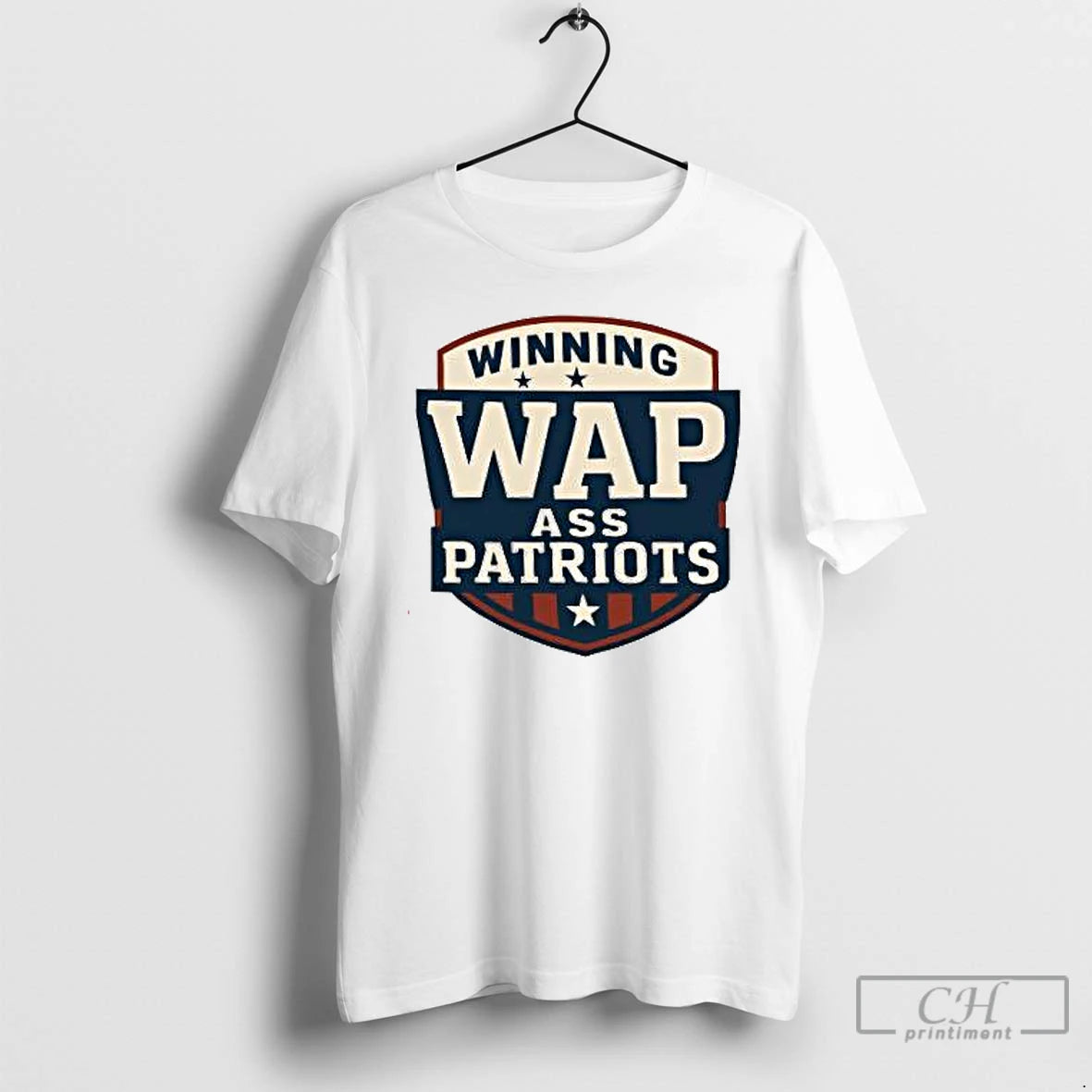 Premium Winning Wap Ass Patriots Logo T Shirts Hoodie, Sweatshirt | InkNestWear.com