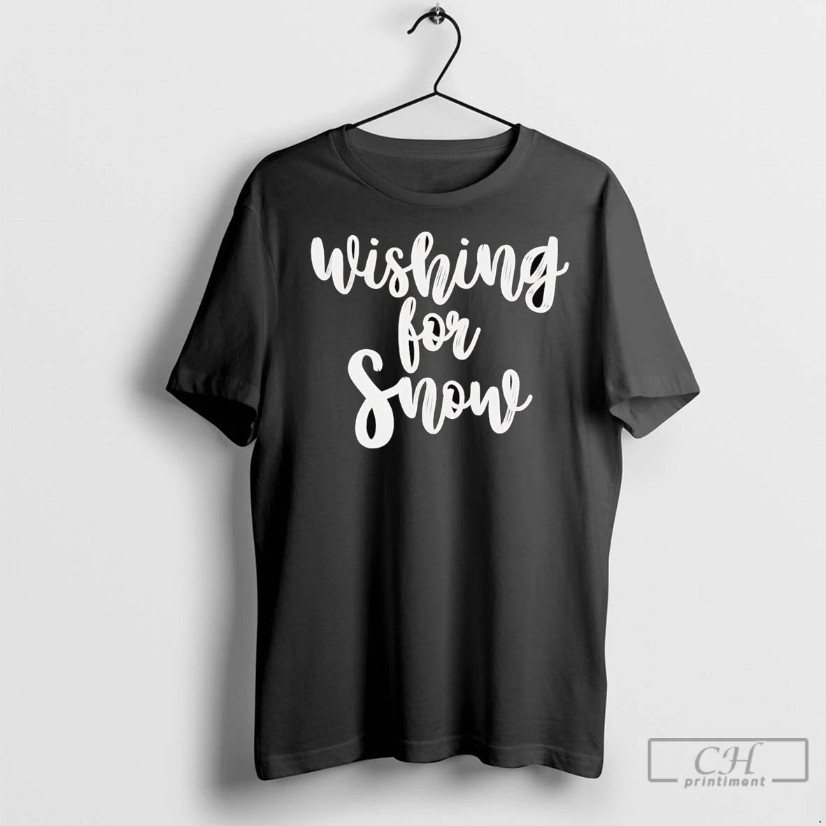 Premium Wishing For Snow Christmas T-Shirts, Hoodie, Sweatshirt | InkNestWear.com