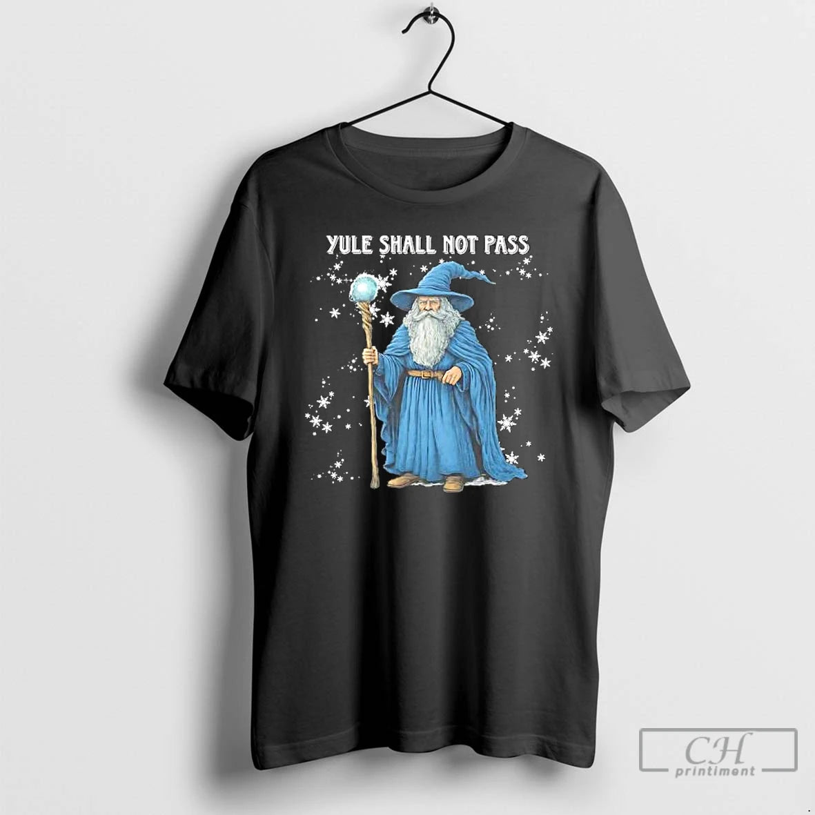 Premium Wizard Yule Shall Not Pass T-Shirts, Hoodie, Sweatshirt | InkNestWear.com