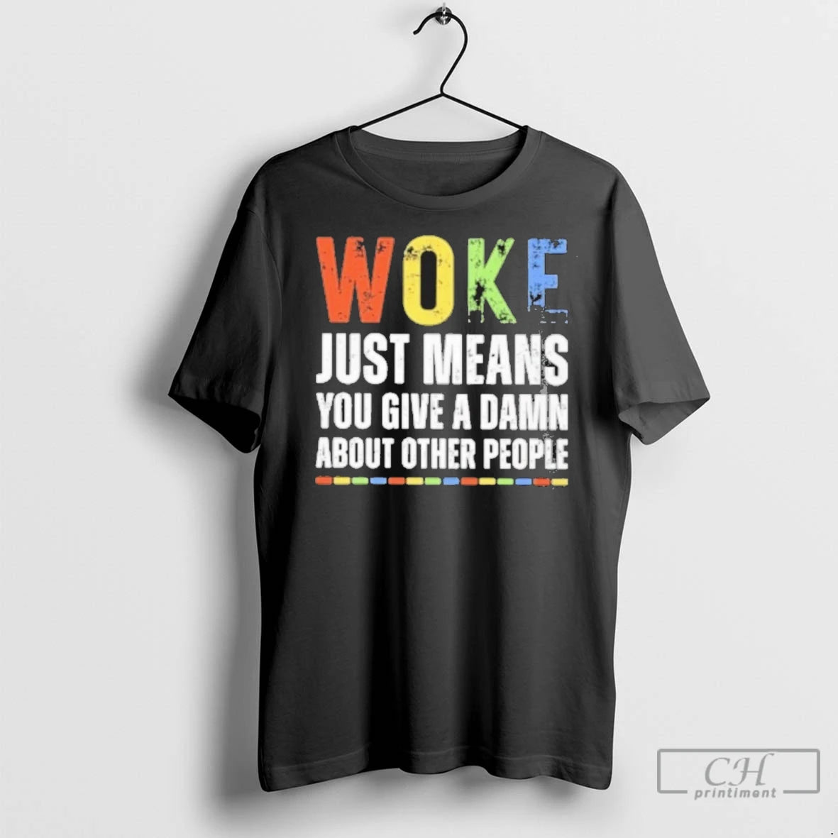 Premium Woke Just Means You Give A Damn About Other People T-Shirts, Hoodie, Sweatshirt | InkNestWear.com