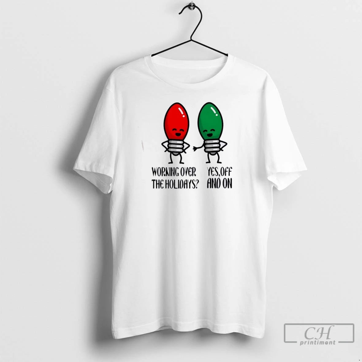 Premium Working Over The Holidays Christmas Joke T-Shirts, Hoodie, Sweatshirt | InkNestWear.com