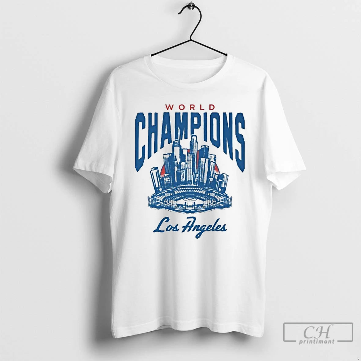 Premium World Champions La Baseball T Shirts Hoodie, Sweatshirt | InkNestWear.com