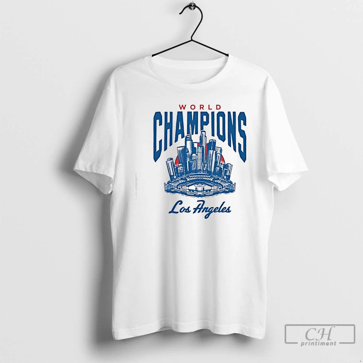 Premium World Champions Los Angeles Dodgers Skyline Baseball T Shirts Hoodie, Sweatshirt | InkNestWear.com