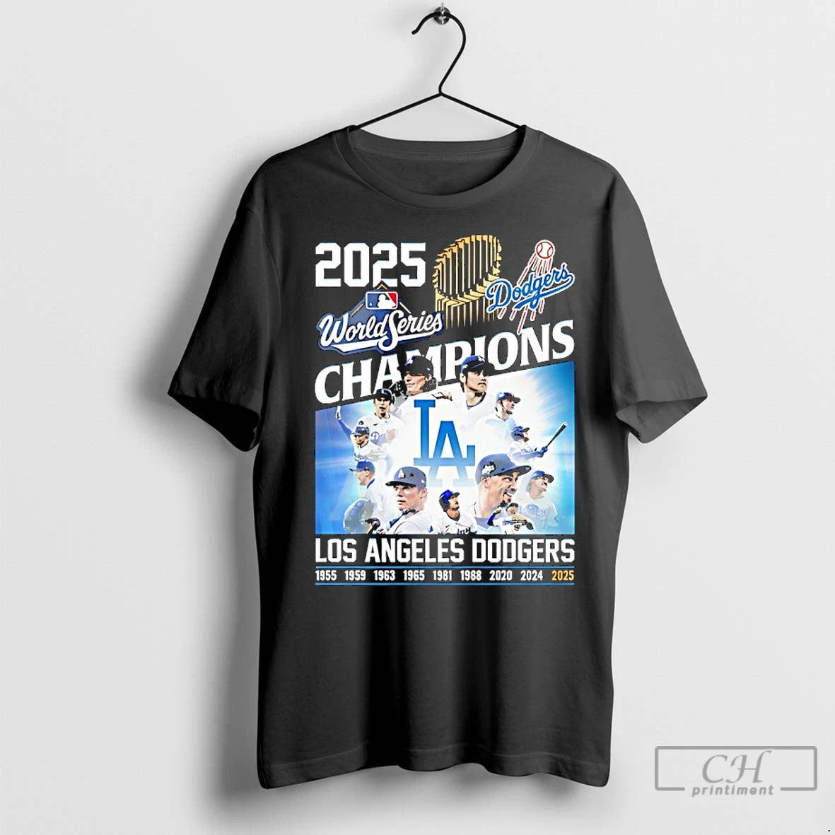 Premium World Series 2025 Champions Los Angeles Dodgers T-Shirts, Hoodie, Sweatshirt | InkNestWear.com