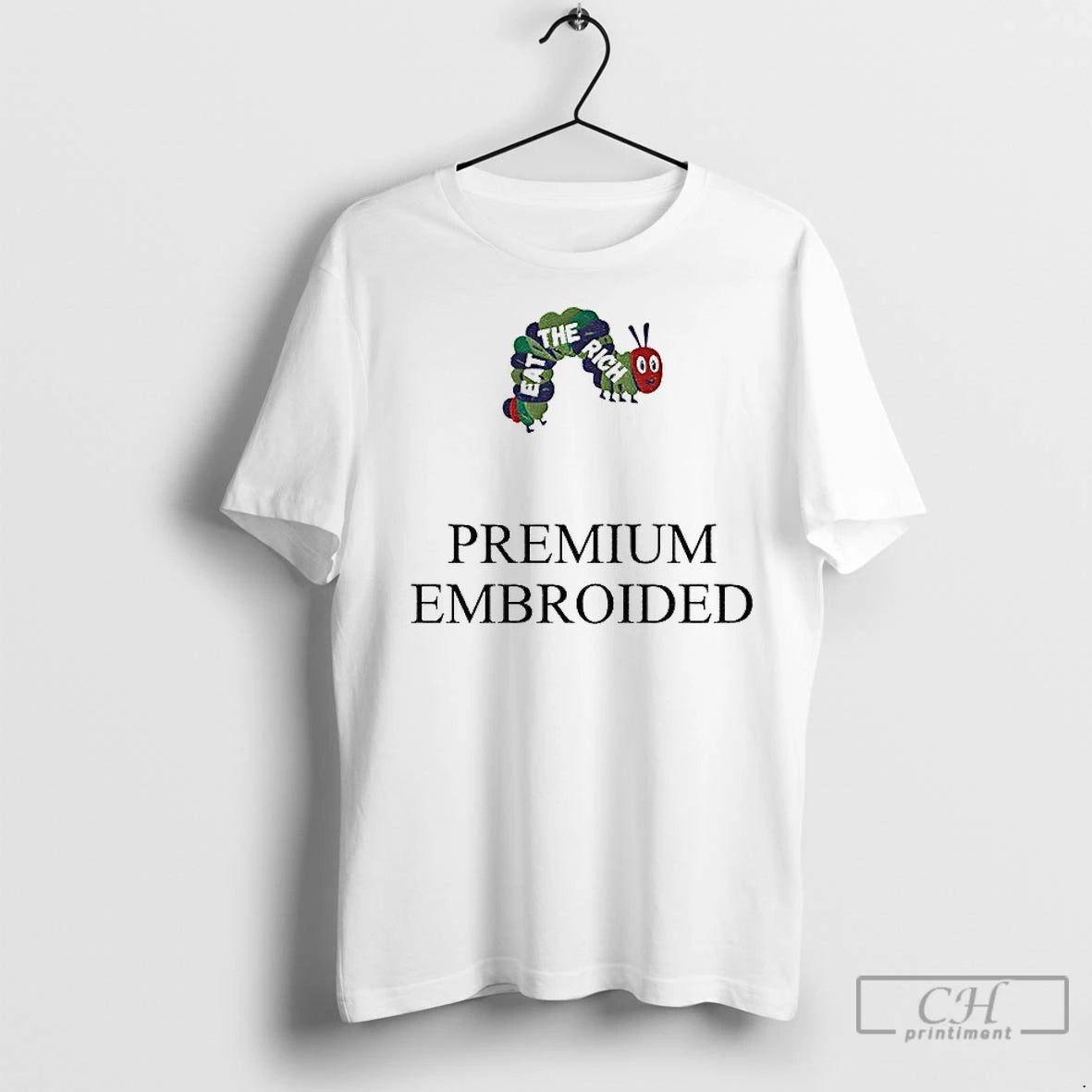 Premium Worm Eat The Rich Premium Embroidered Anti Capitalist T-Shirts, Hoodie, Sweatshirt | InkNestWear.com
