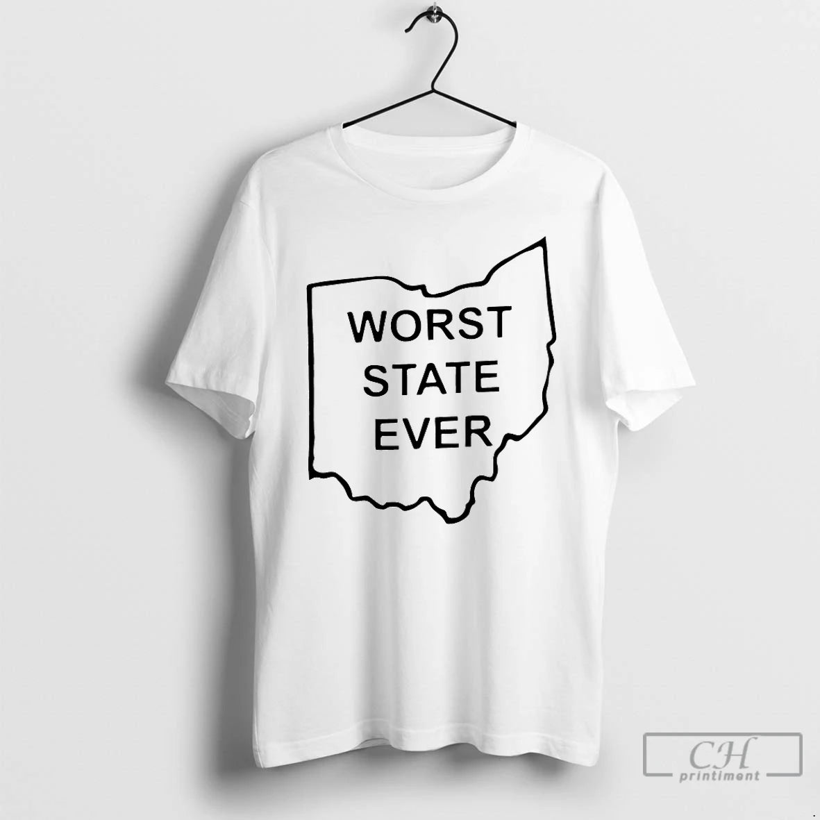 Premium Worst State Ever Austin Bechtold T Shirts Hoodie, Sweatshirt | InkNestWear.com