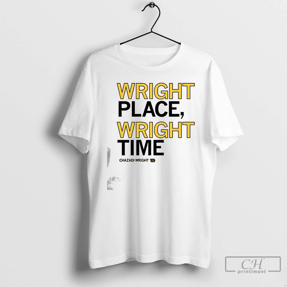 Premium Wright Place Wright Time Chazadi Wright T Shirts Hoodie, Sweatshirt | InkNestWear.com