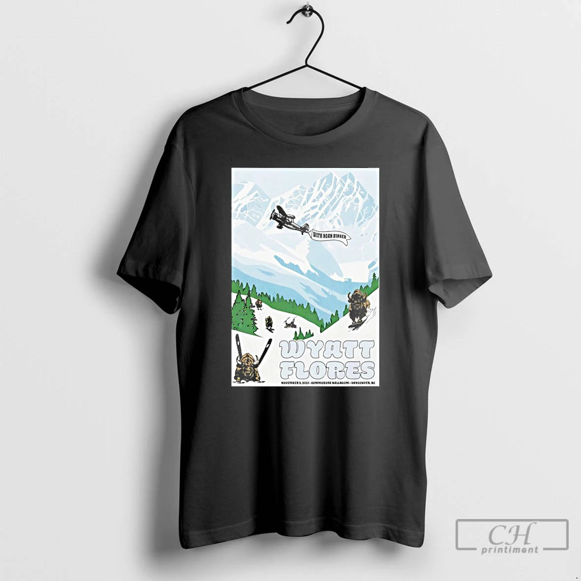 Premium Wyatt Flores Commodore Ballroom Vancouver Bc Nov 9th 2025 T Shirts Hoodie, Sweatshirt | InkNestWear.com